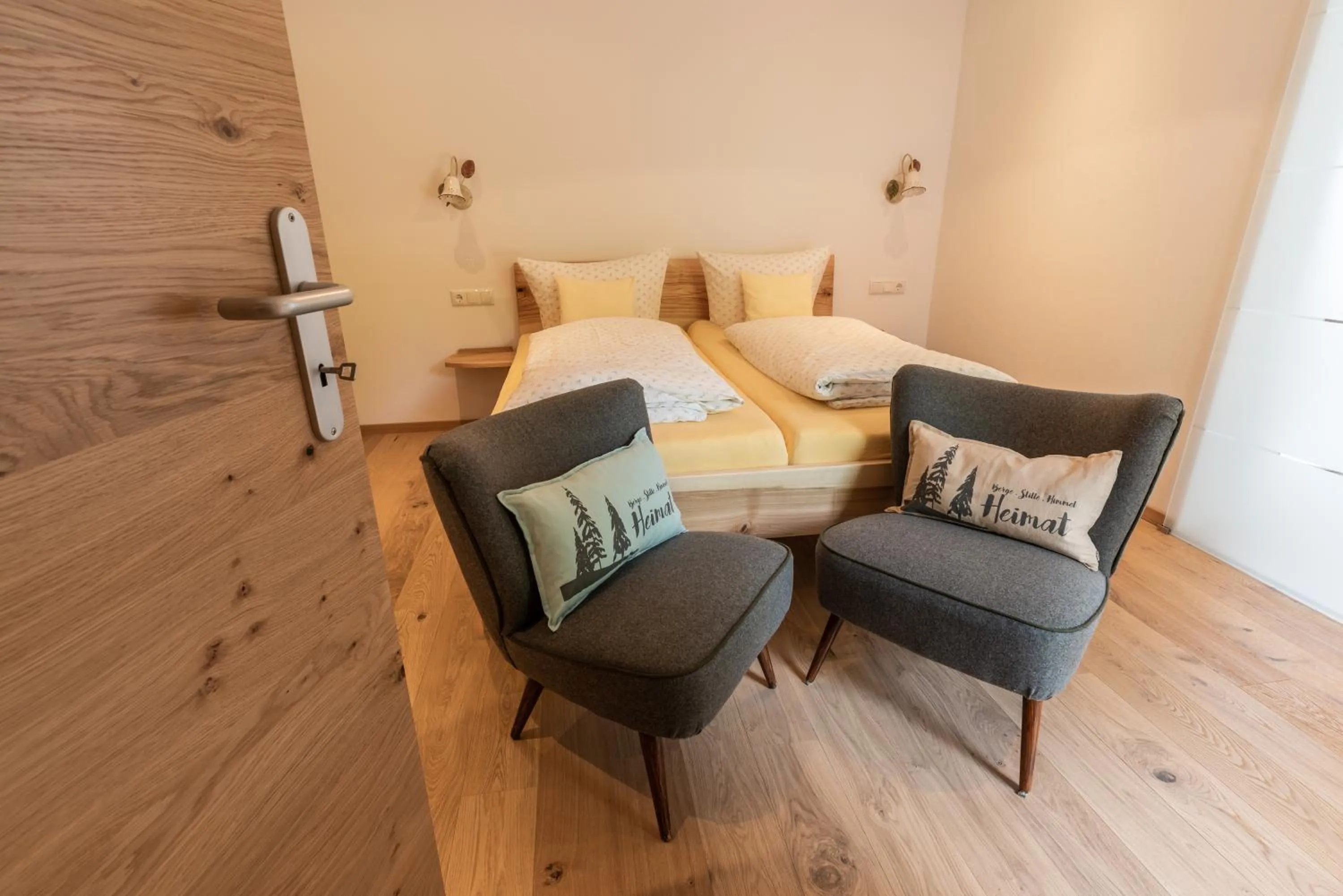 Bed in Gästehaus Neu am Passionstheater