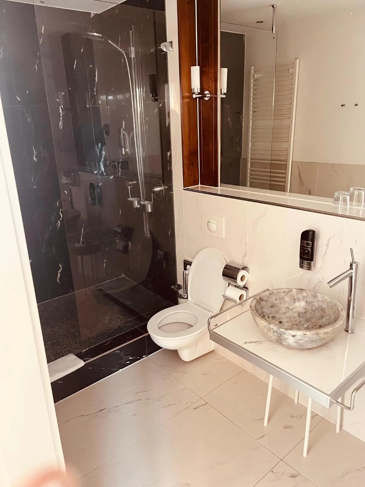 Bathroom in Waren Müritz Hotel Harmonie