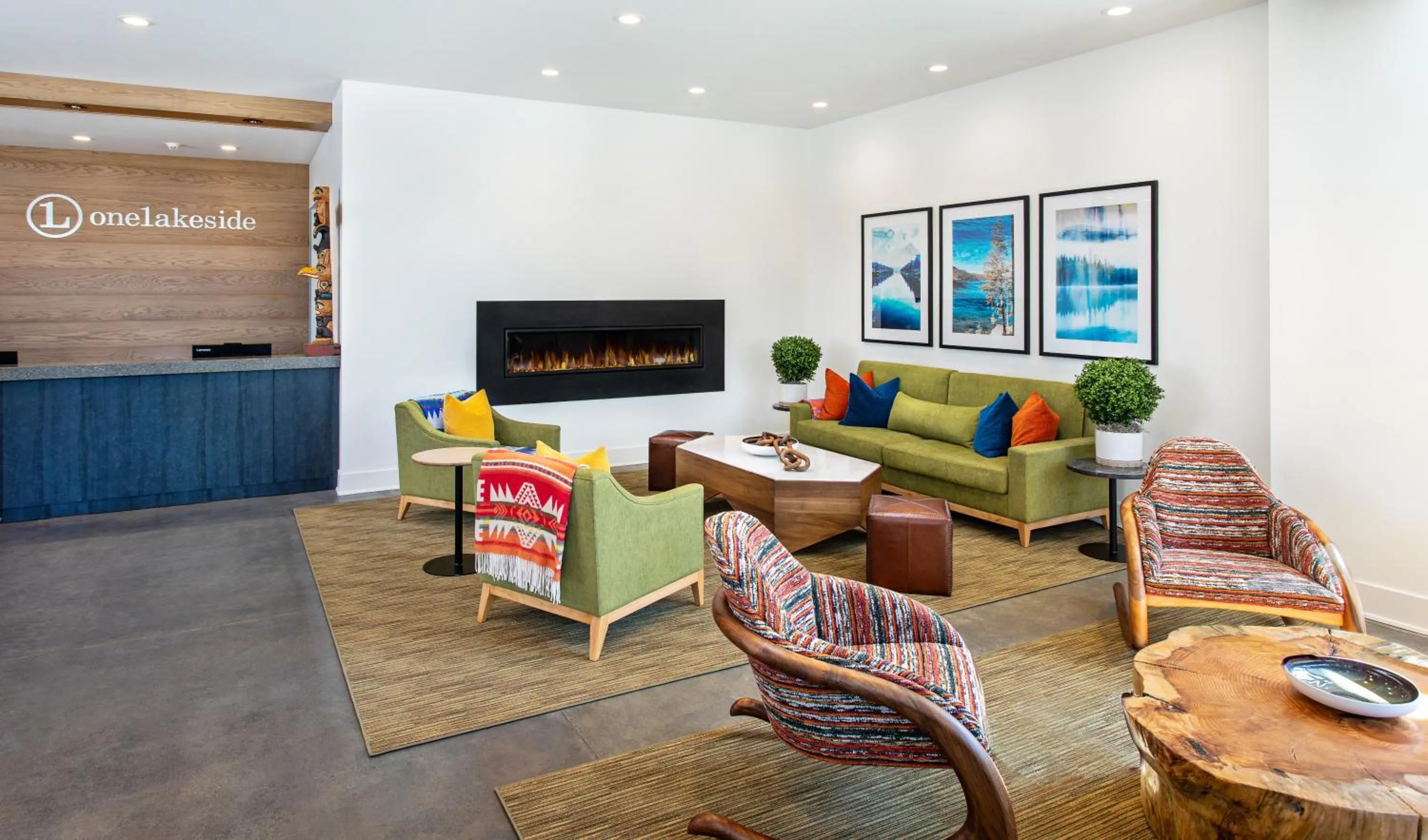 Lobby or reception in One Lakeside