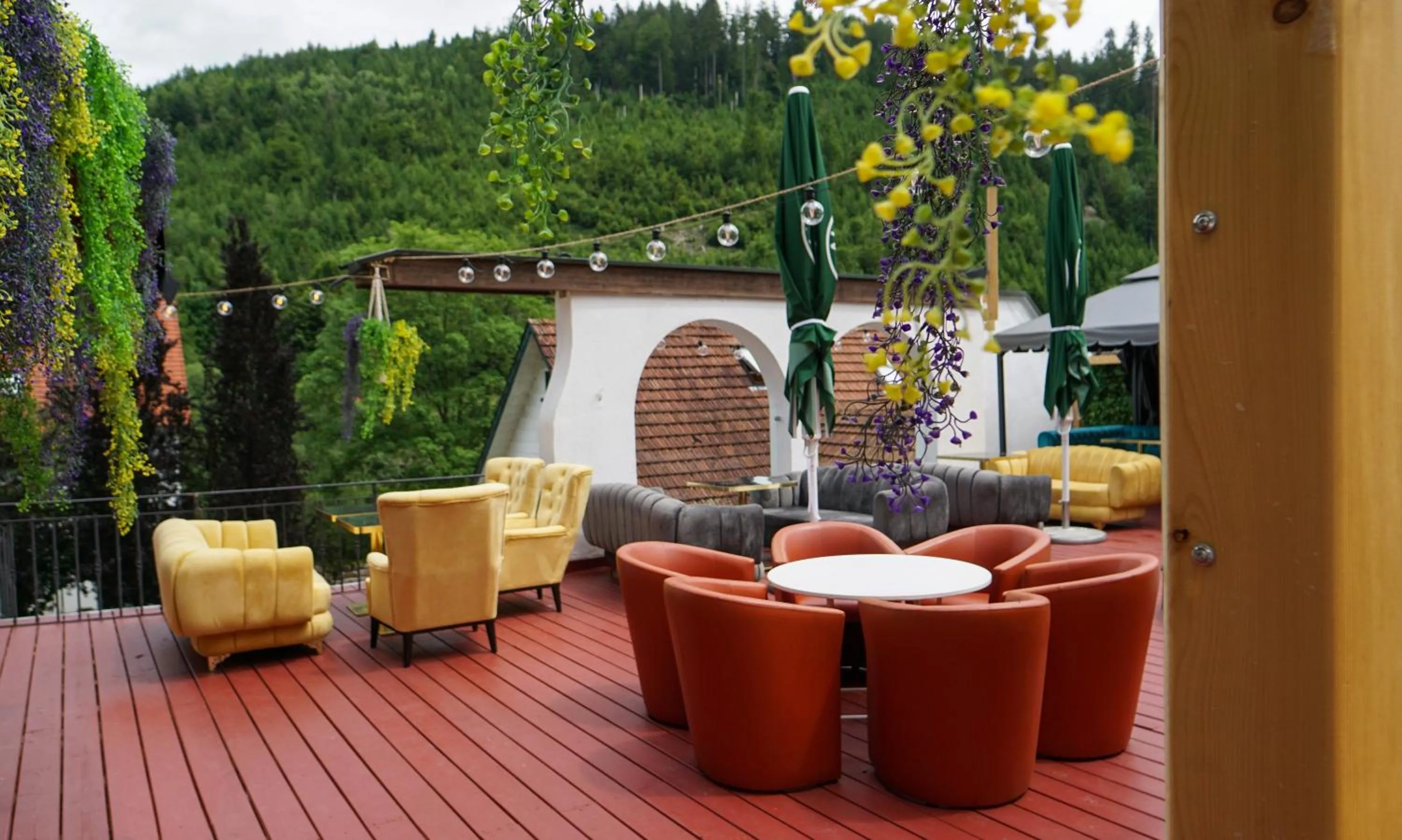Balcony/Terrace in Holzschuhs Schwarzwaldhotel