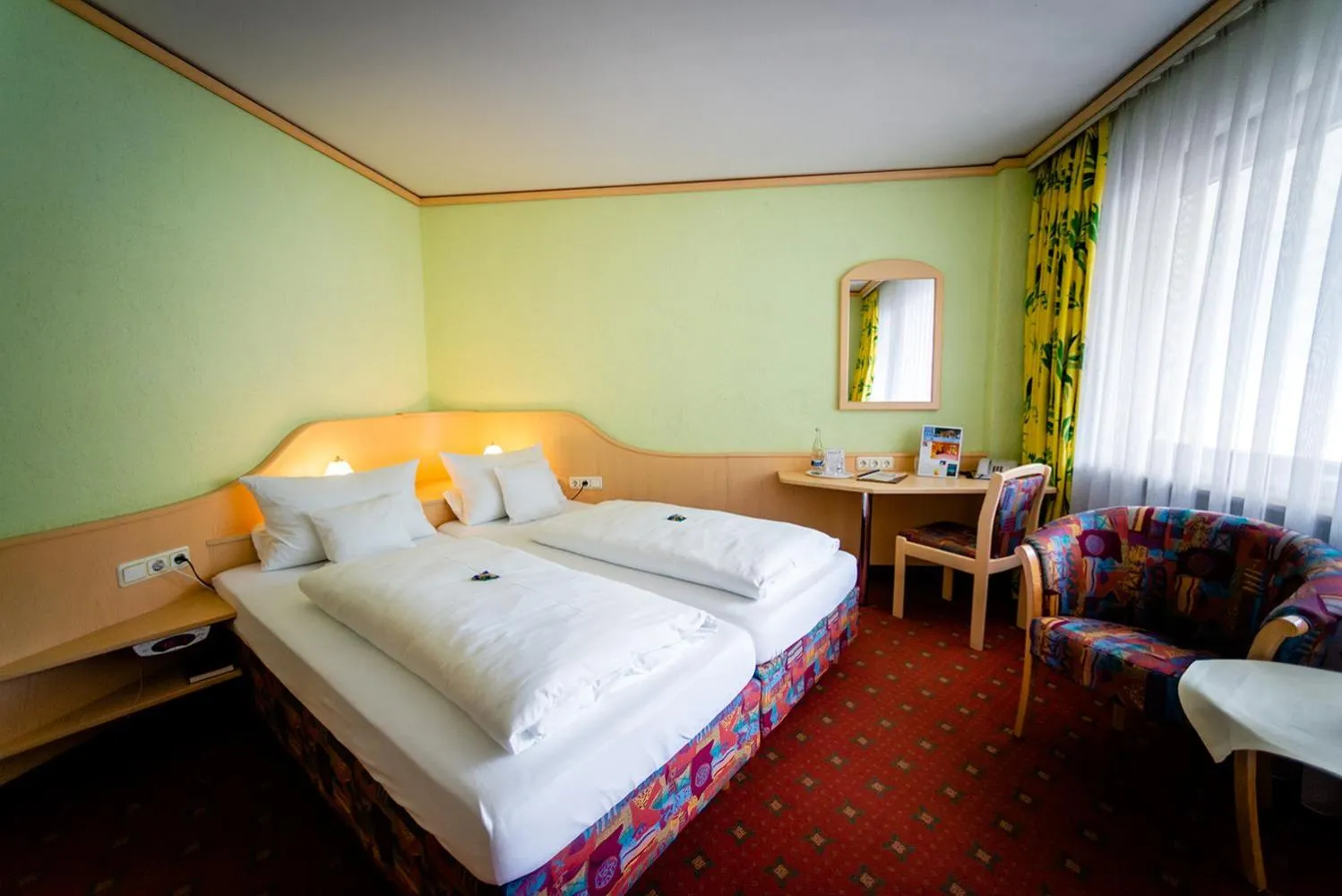 Bed in Holzschuhs Schwarzwaldhotel