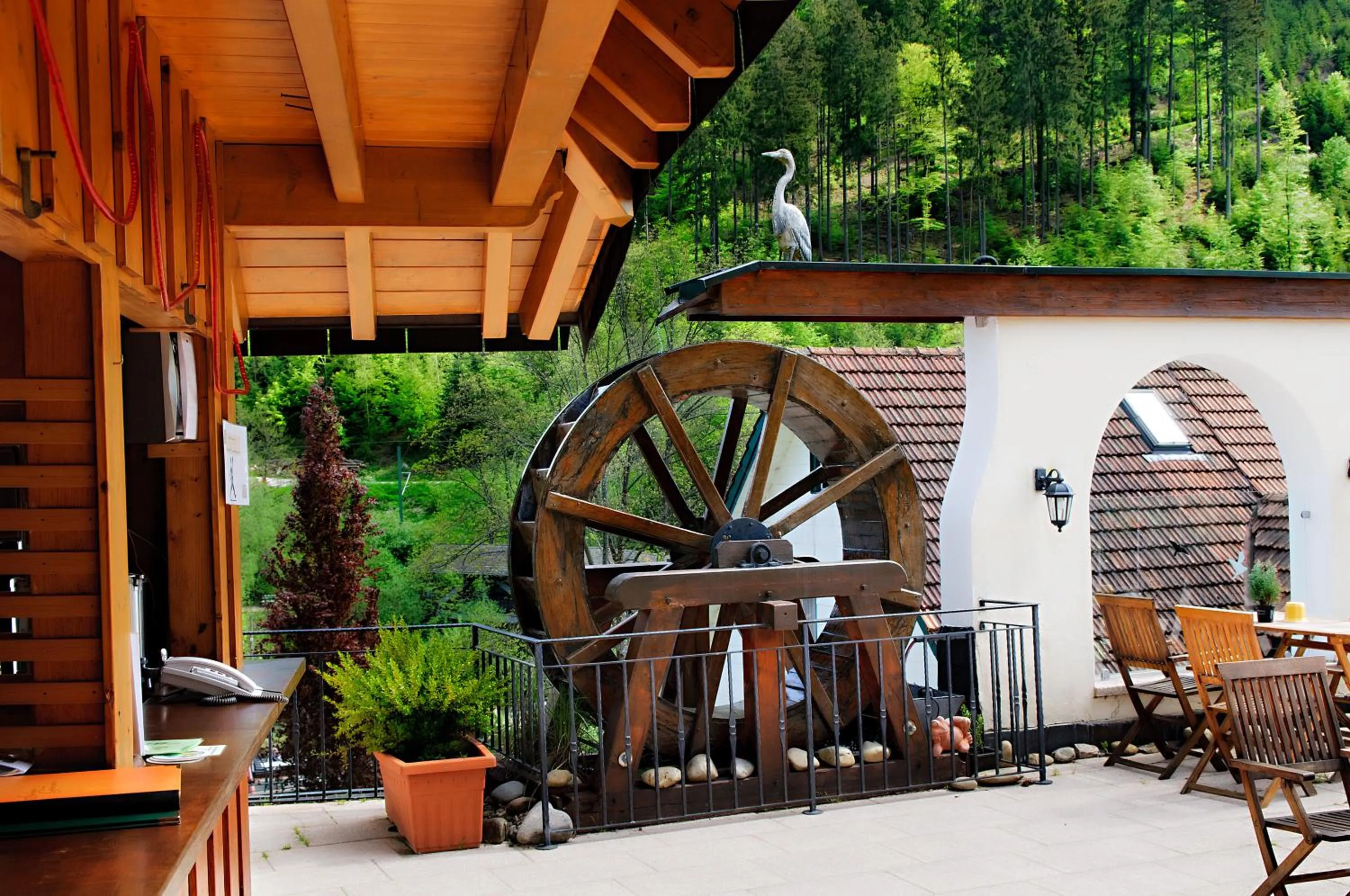 Balcony/Terrace in Holzschuhs Schwarzwaldhotel