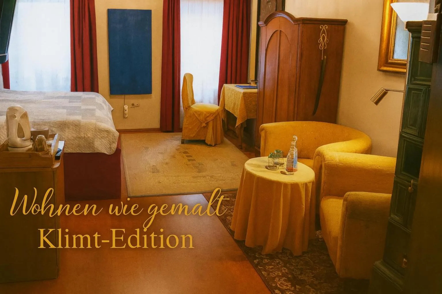 Living room, Bed in Landhaus Gritschacher