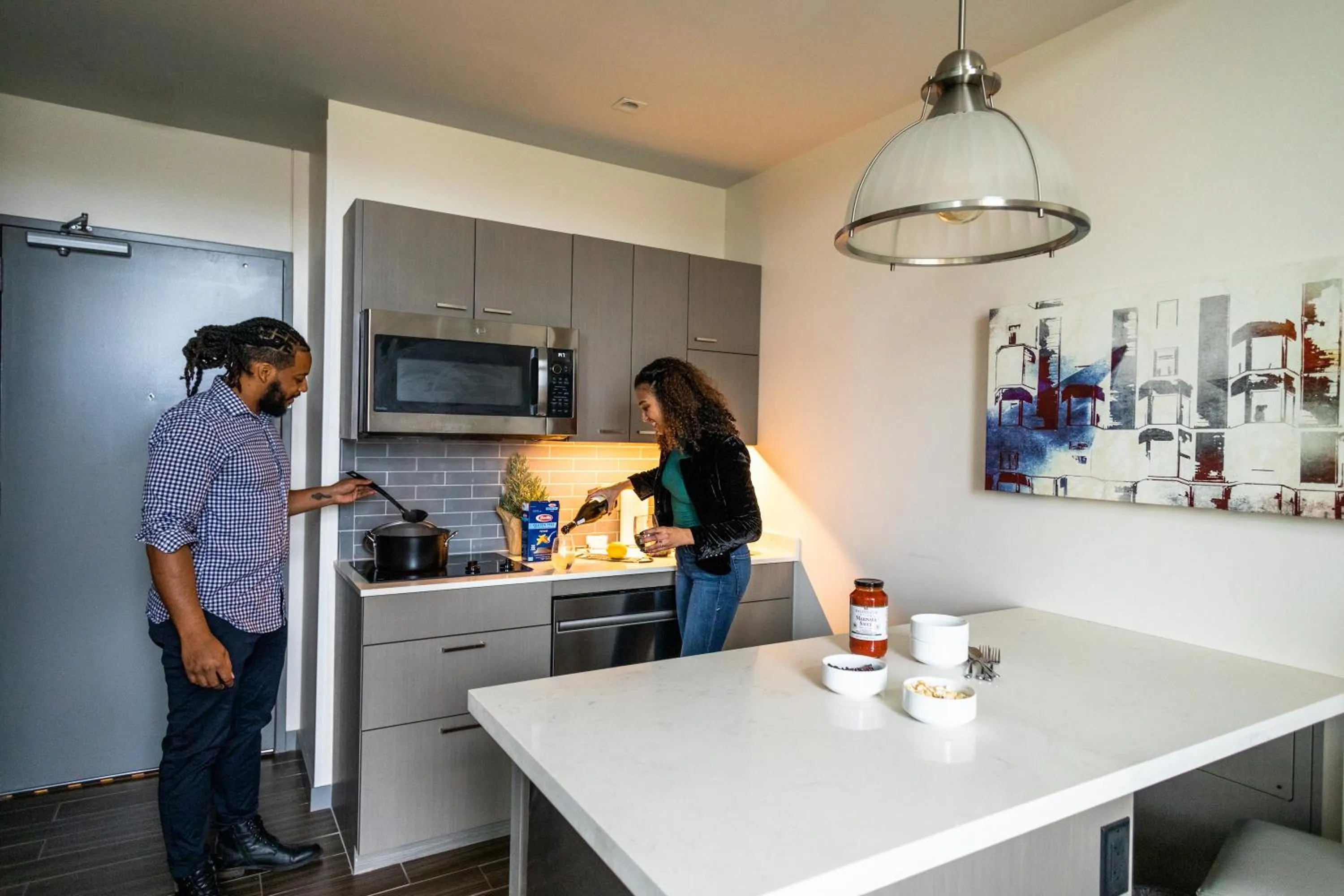 People in Hyatt House Chicago Medical/University District