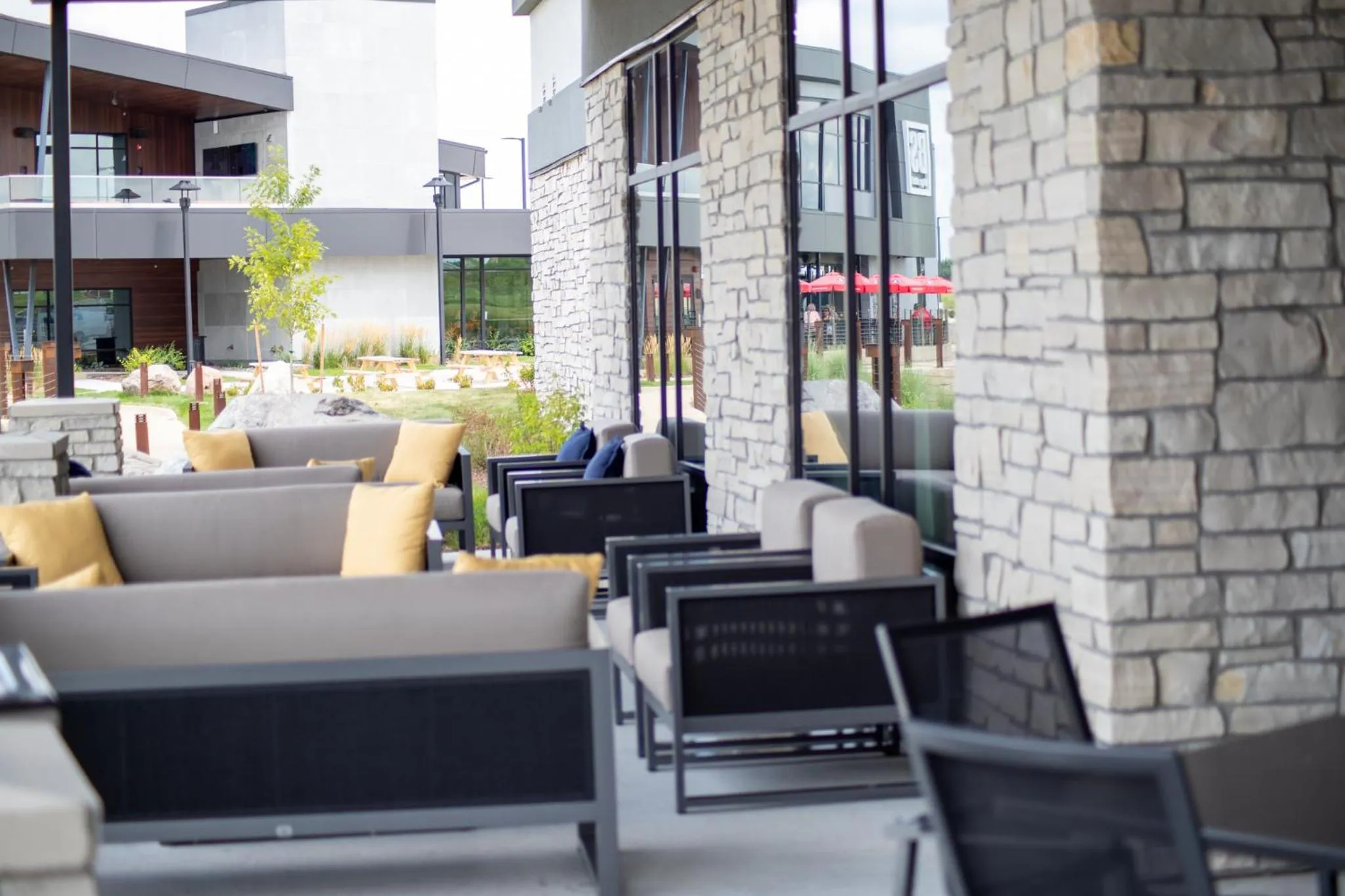 Patio in Hyatt Place Altoona/Des Moines