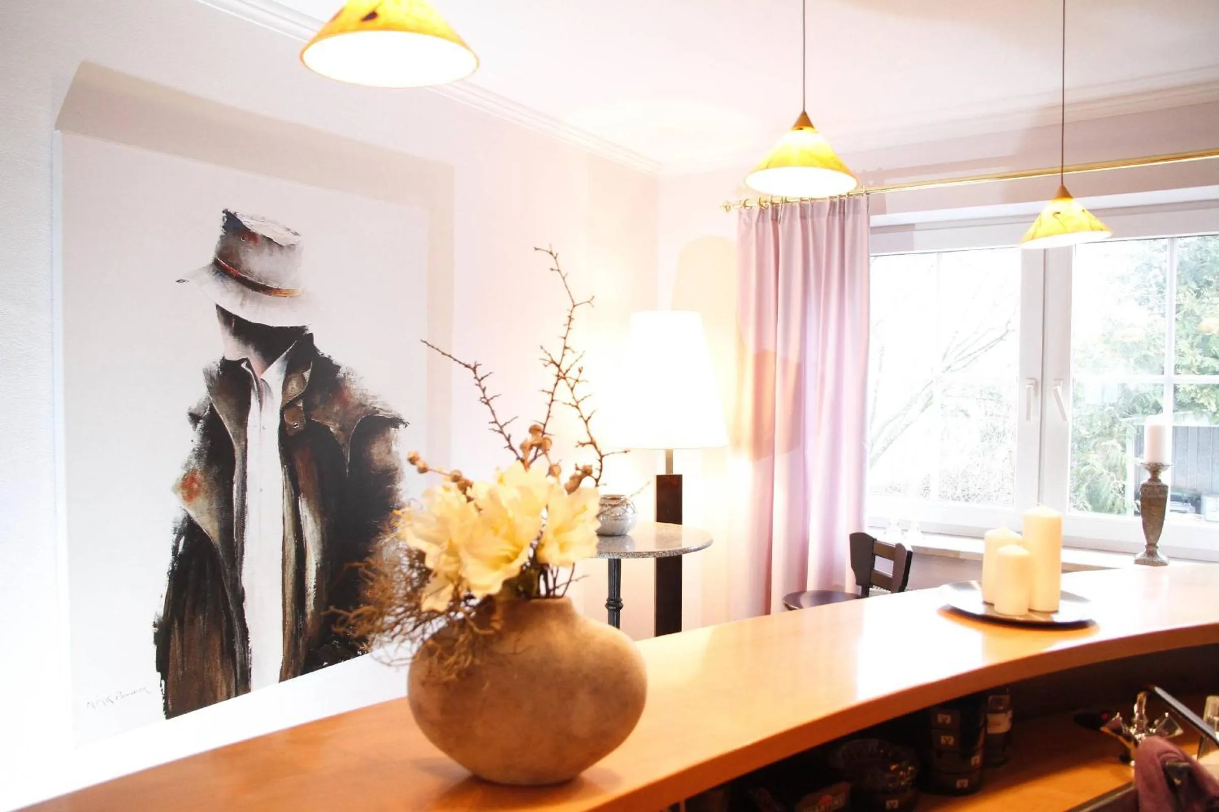 Lobby or reception in Hotelpension zum Gockl