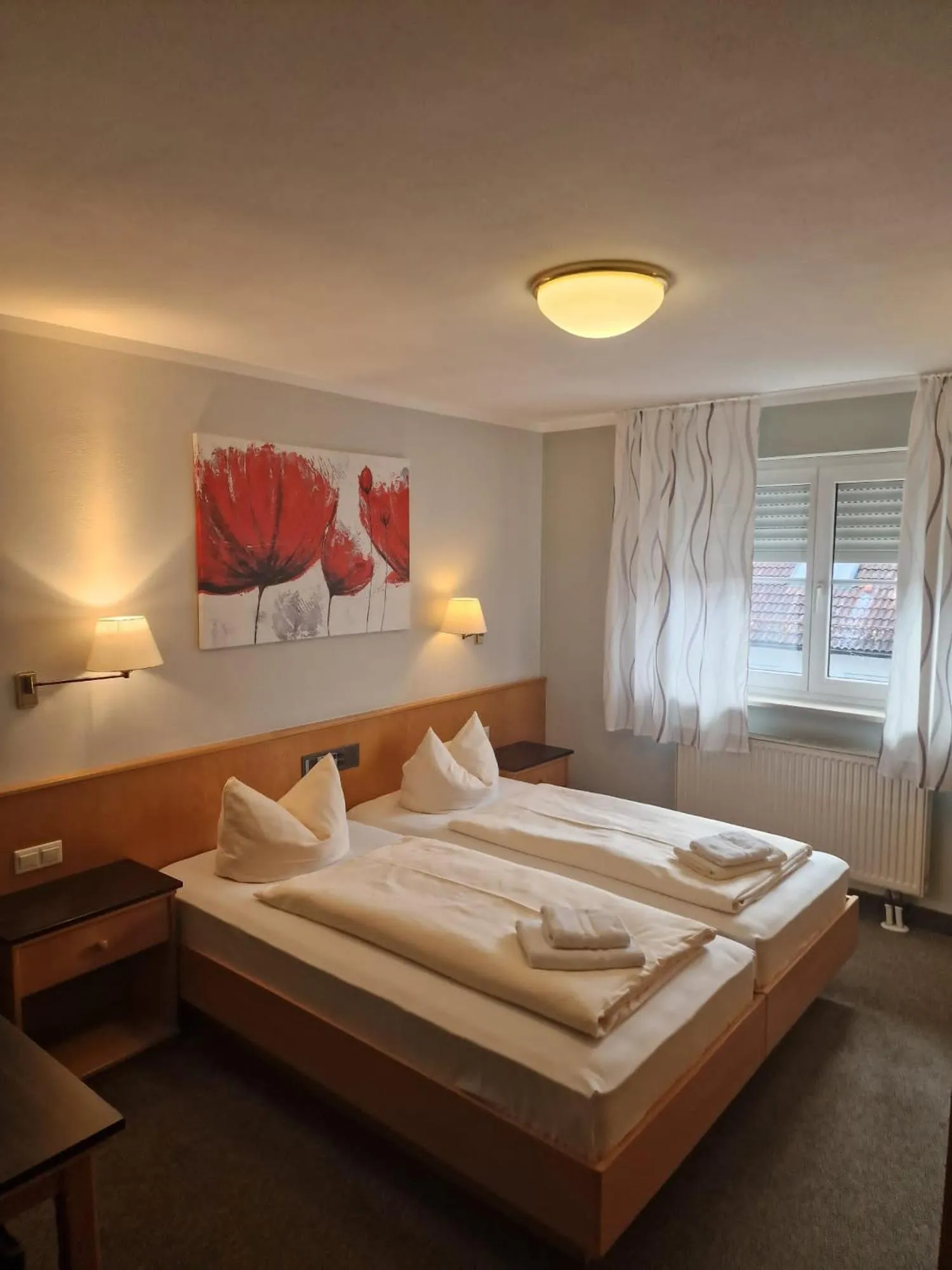 Bed in Hotelpension zum Gockl