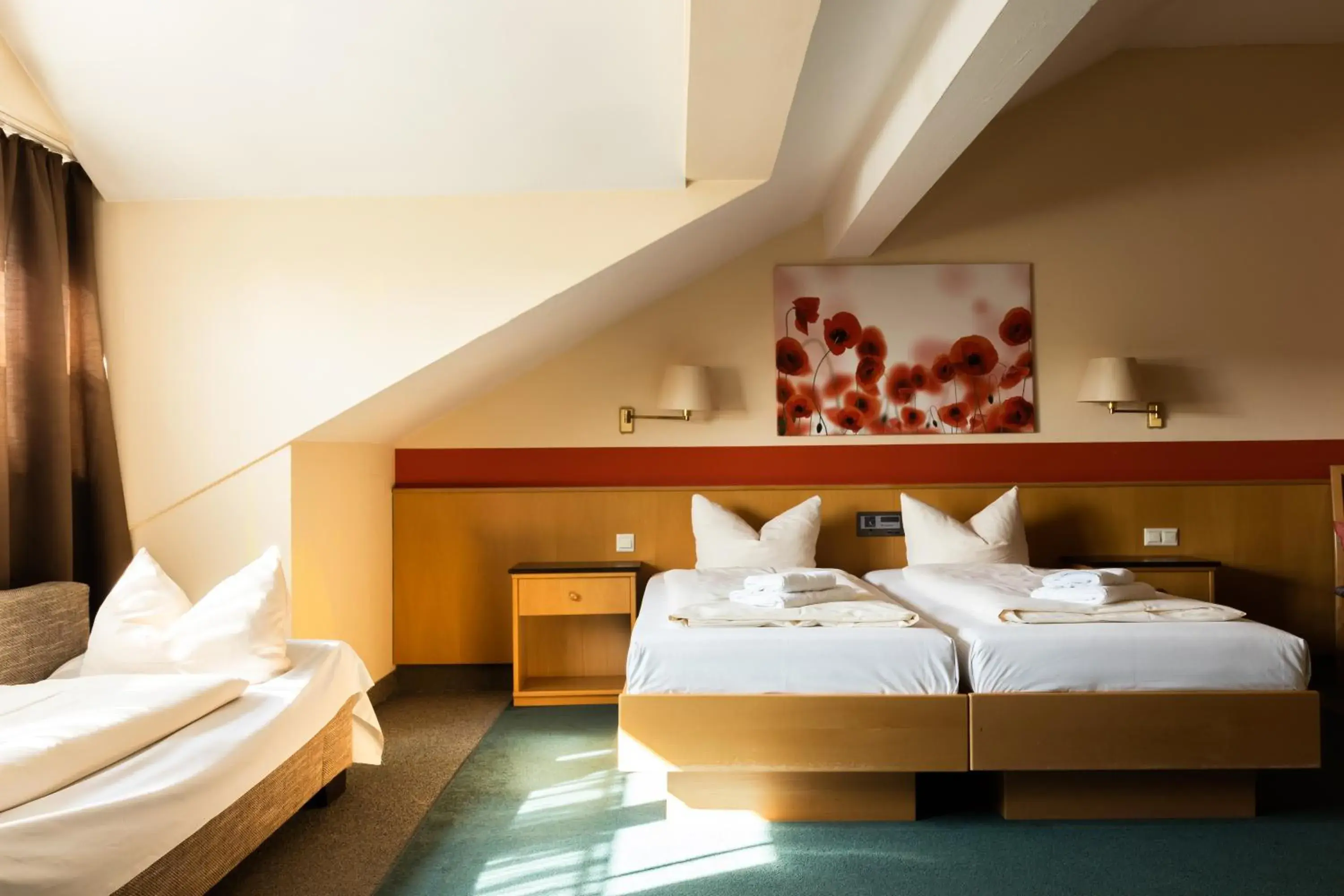 Triple Room in Hotelpension zum Gockl Triple Room in Hotelpension zum Gockl