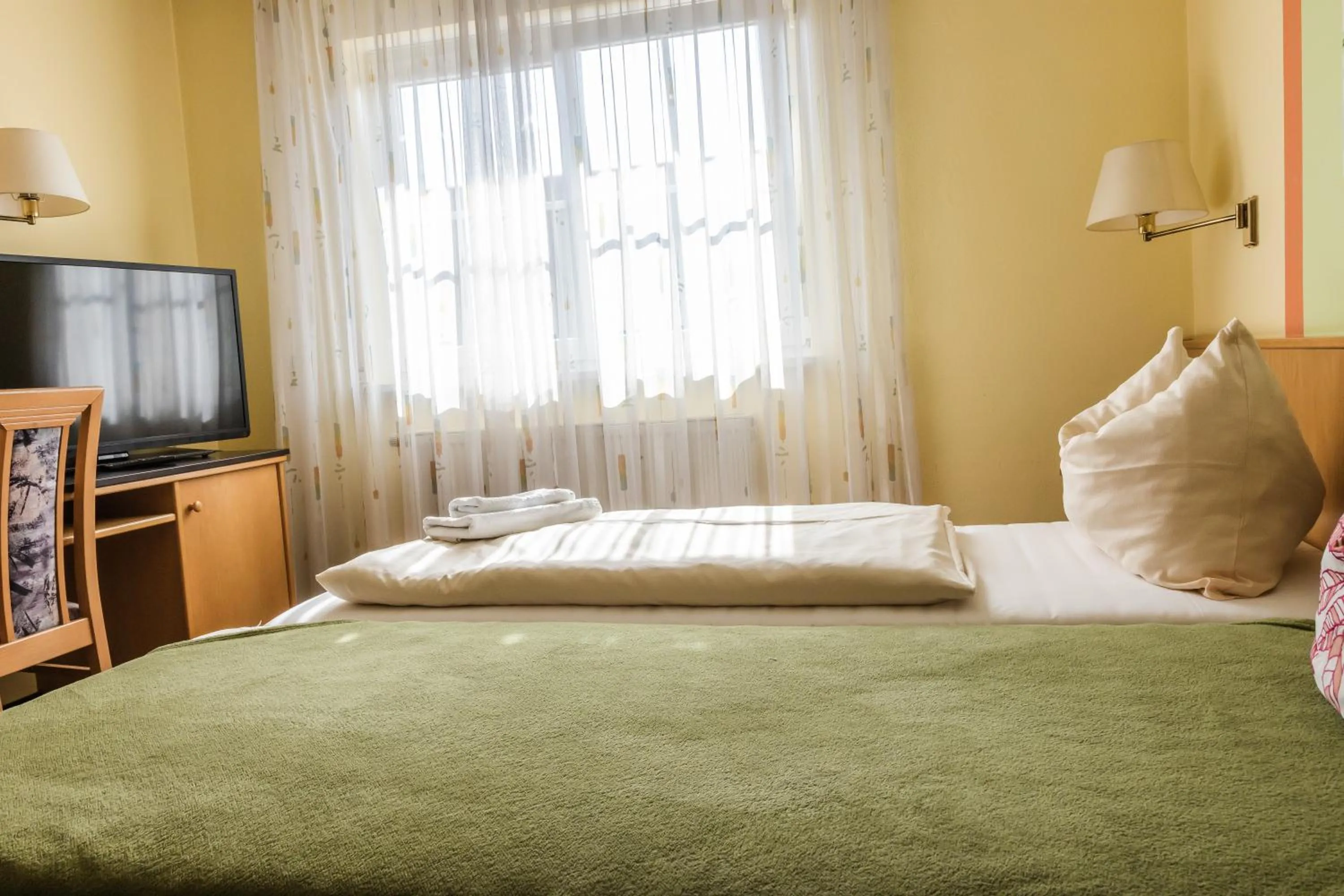 Bed in Hotelpension zum Gockl