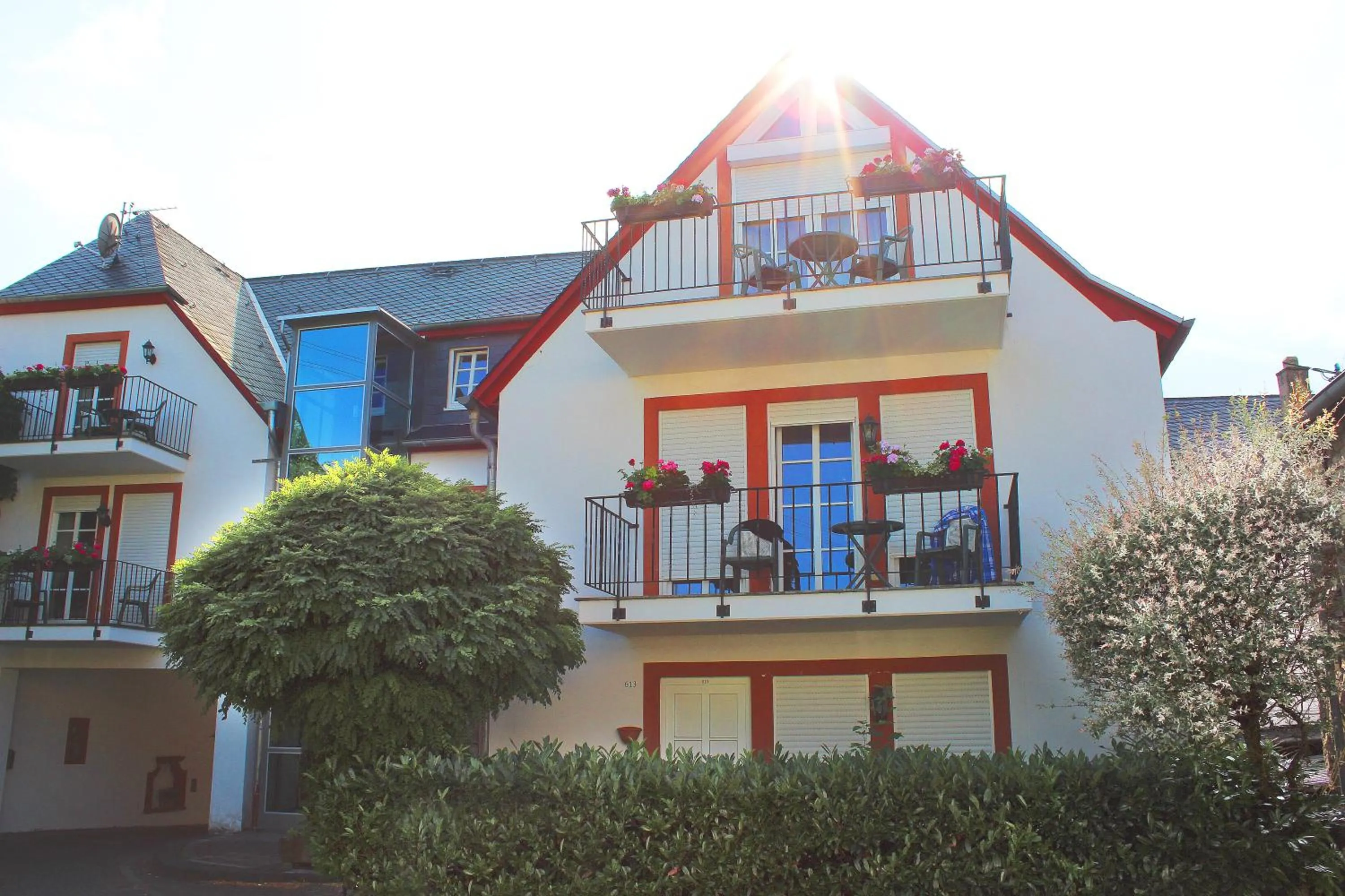 Balcony/Terrace in Hotel Deutschherrenhof