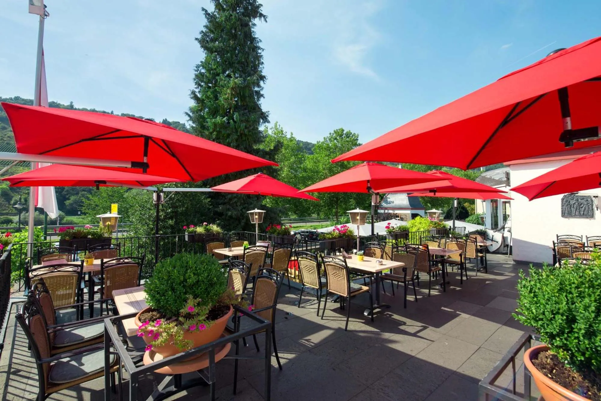 Balcony/Terrace in Hotel Deutschherrenhof