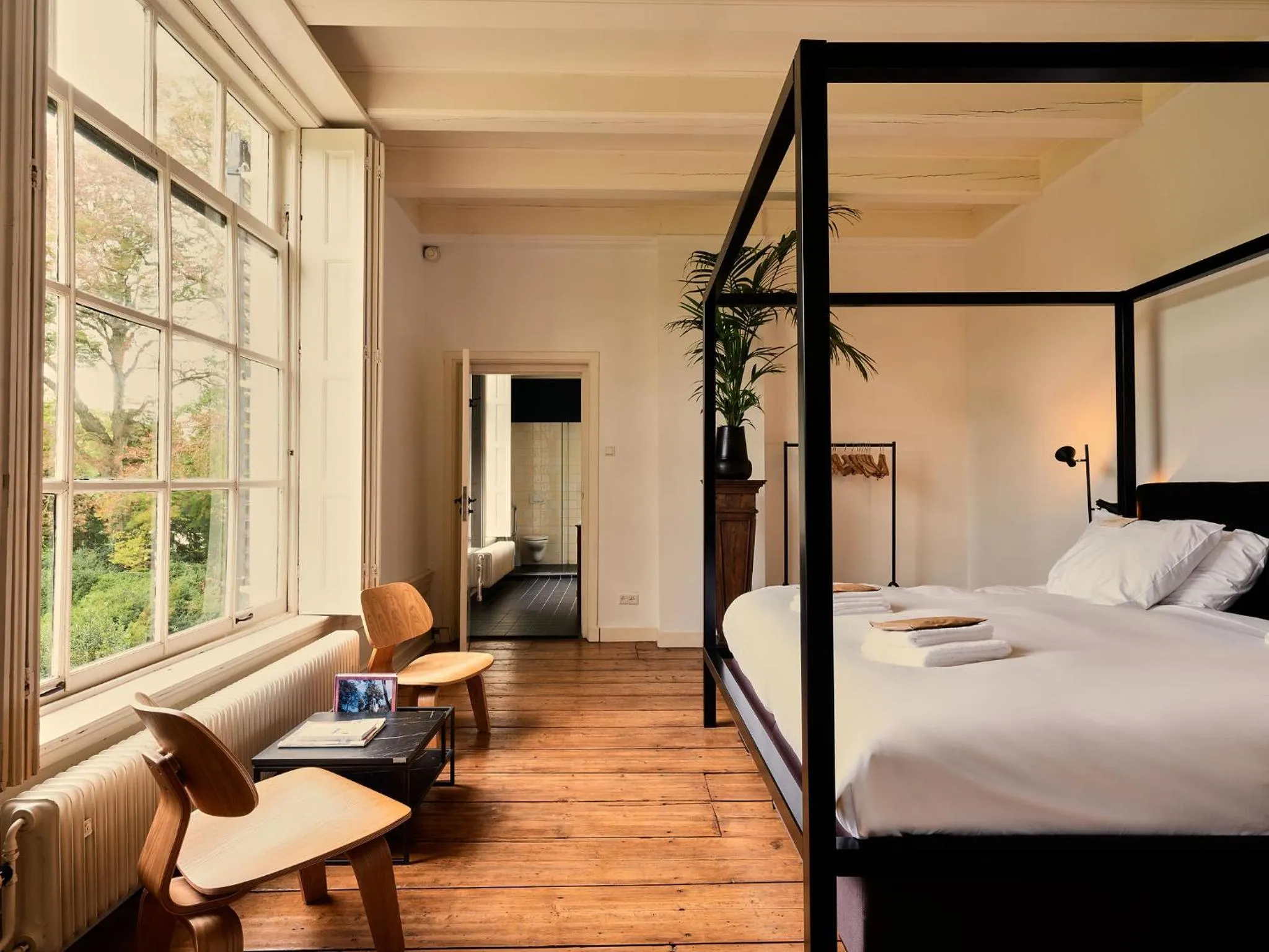 Bed in Eco Hotel Plantage Rococo