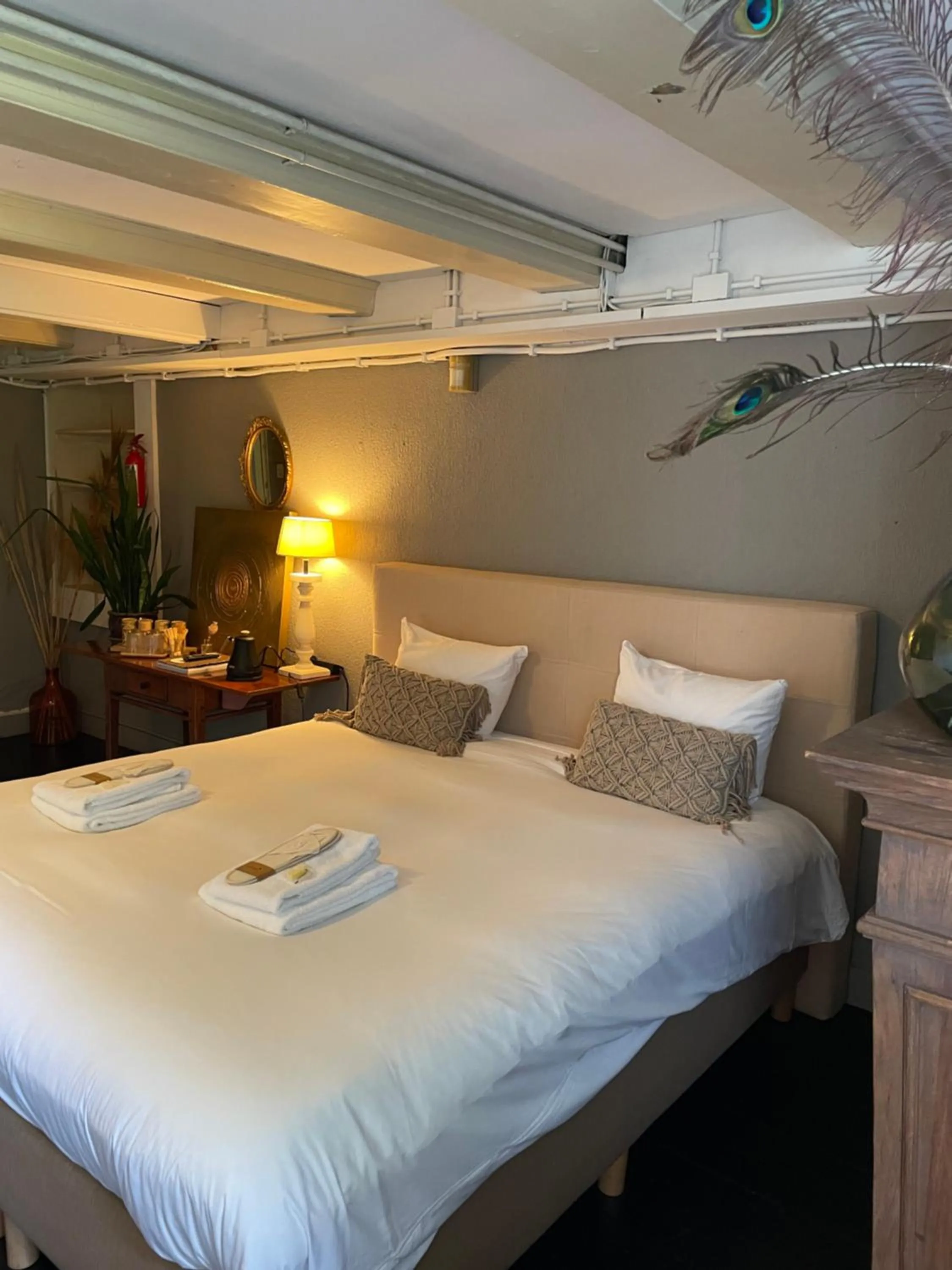 Bed in Eco Hotel Plantage Rococo