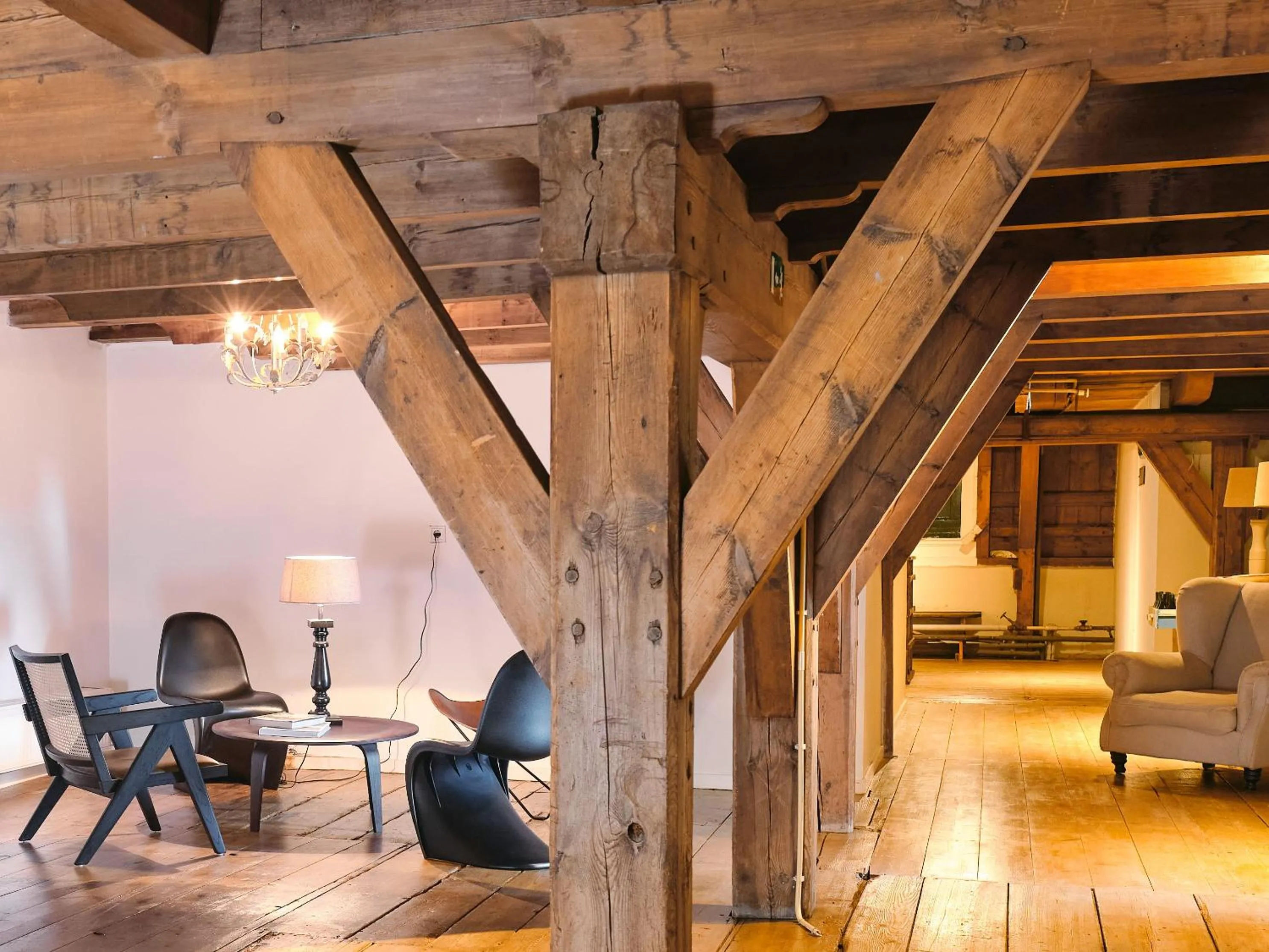 Seating area in Eco Hotel Plantage Rococo