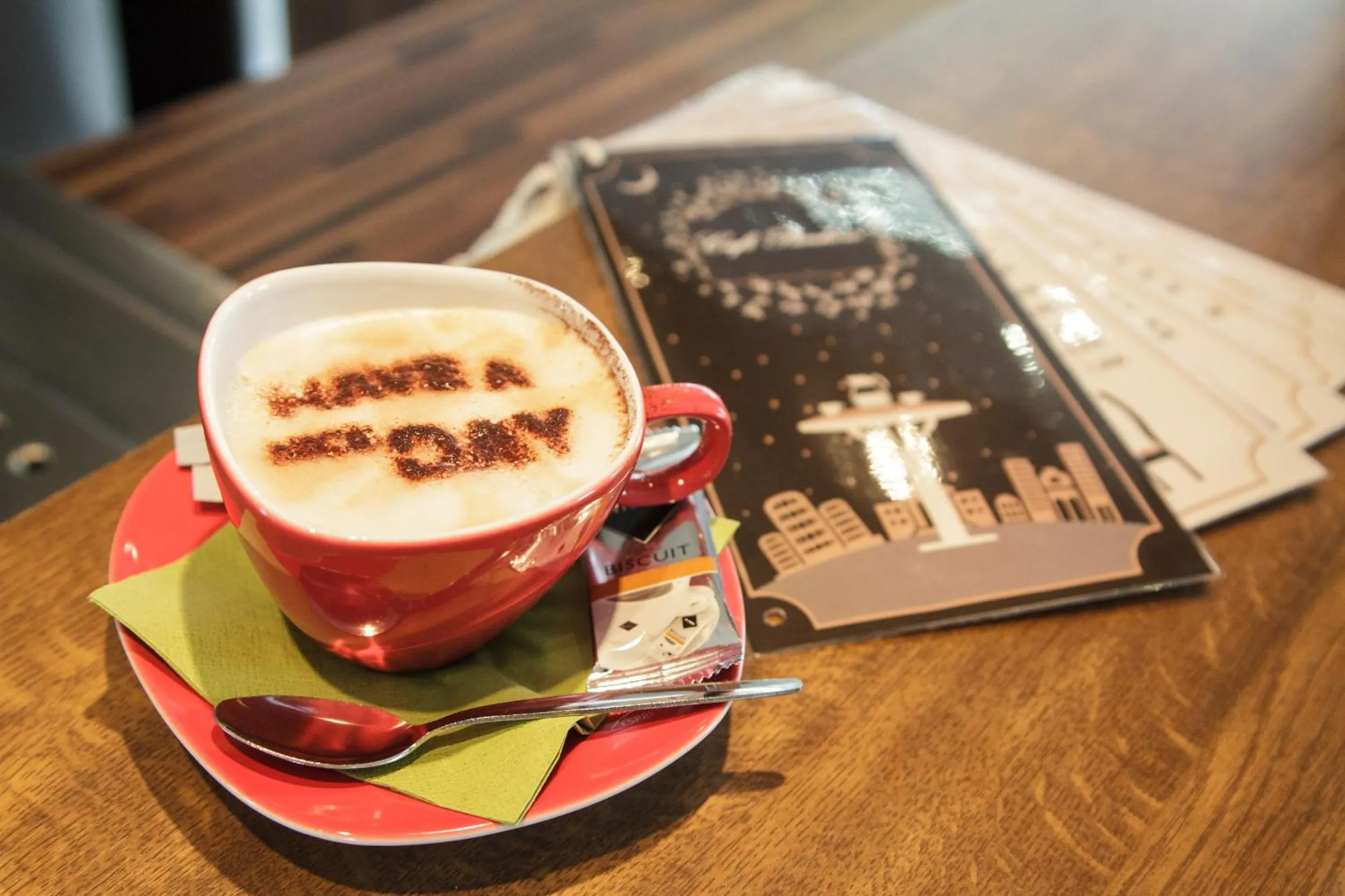 Decorative detail in Hotel Pankow