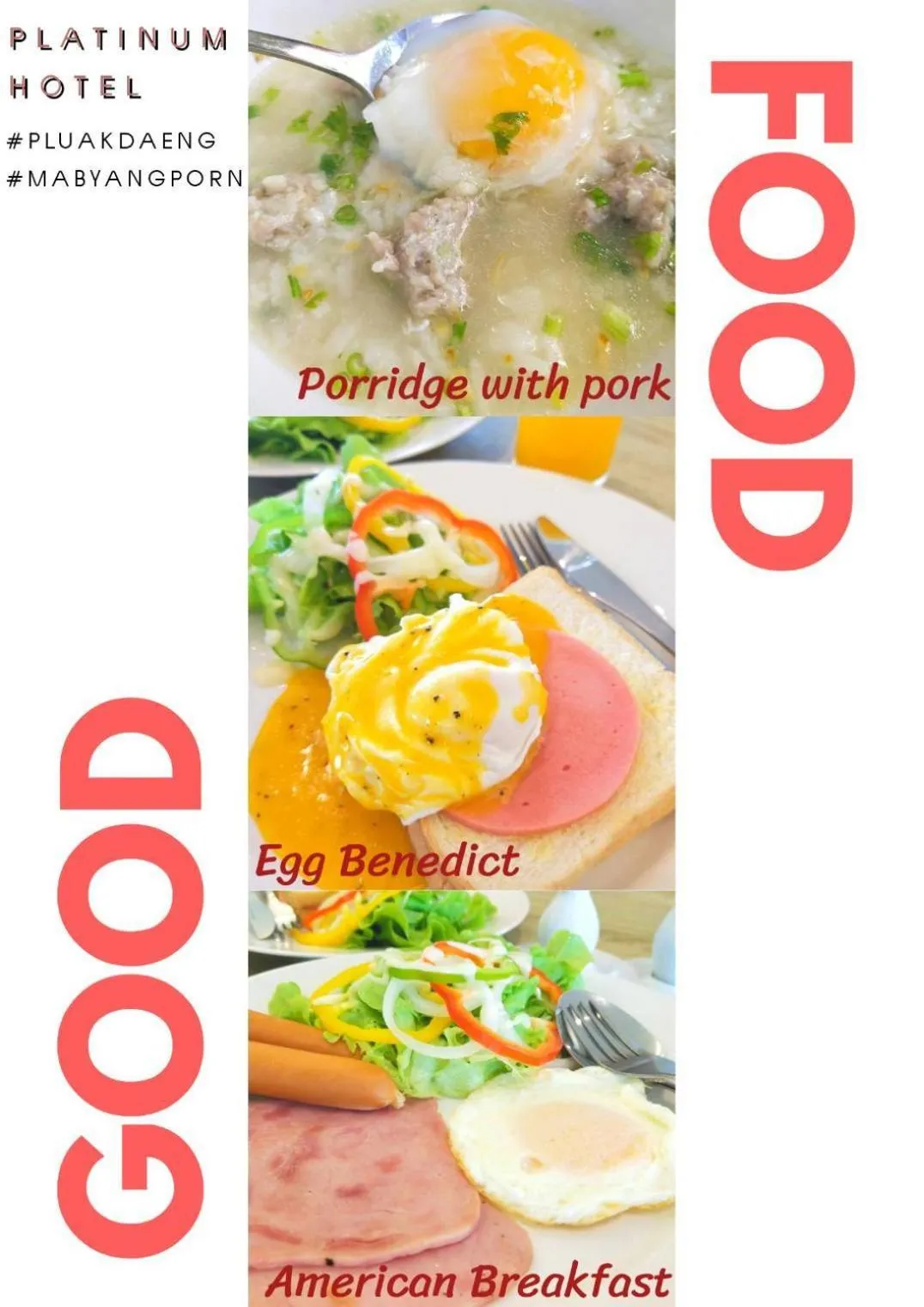 Breakfast in Platinum hotel