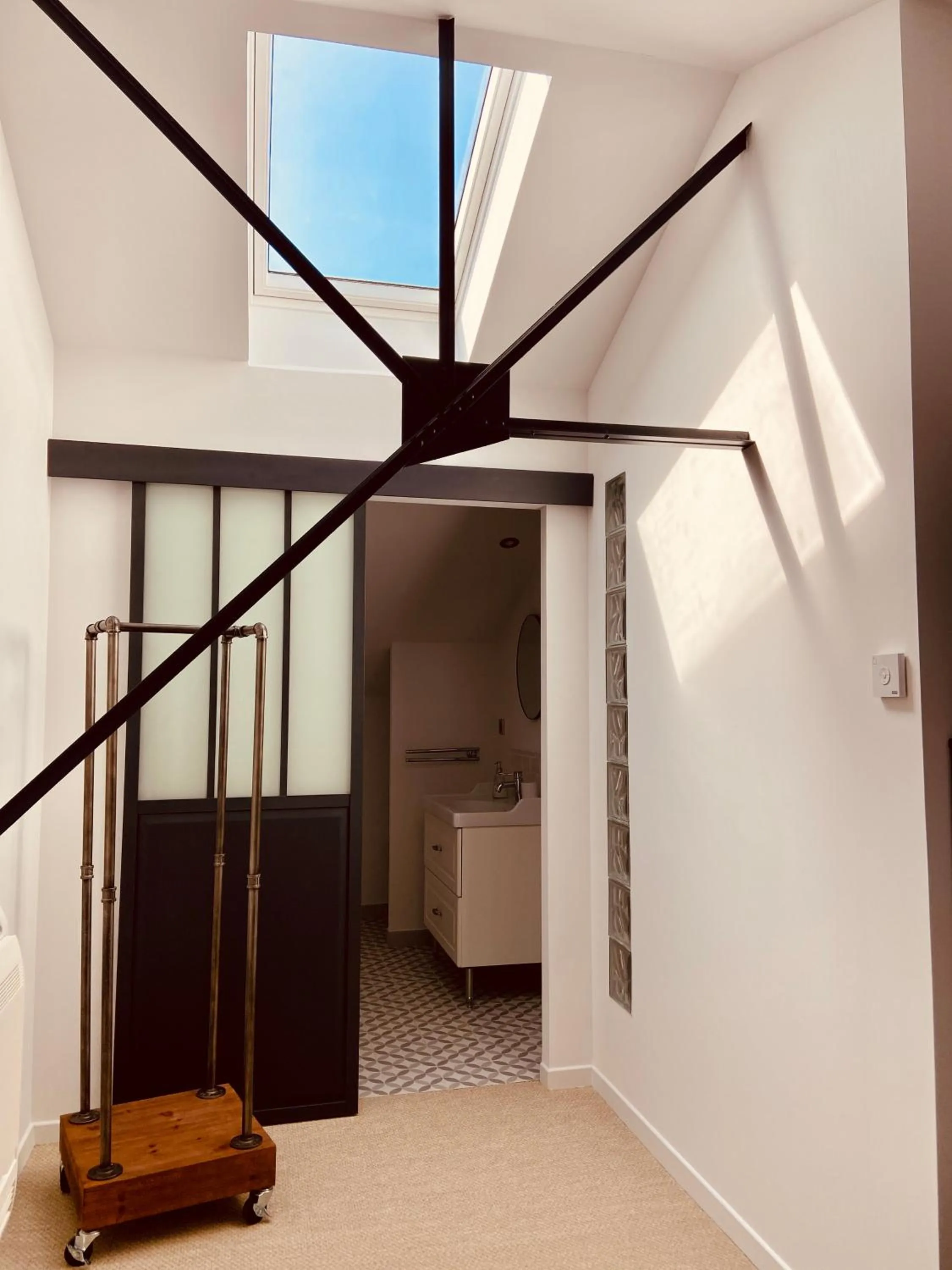 Decorative detail, Bed in Villa Agrippa