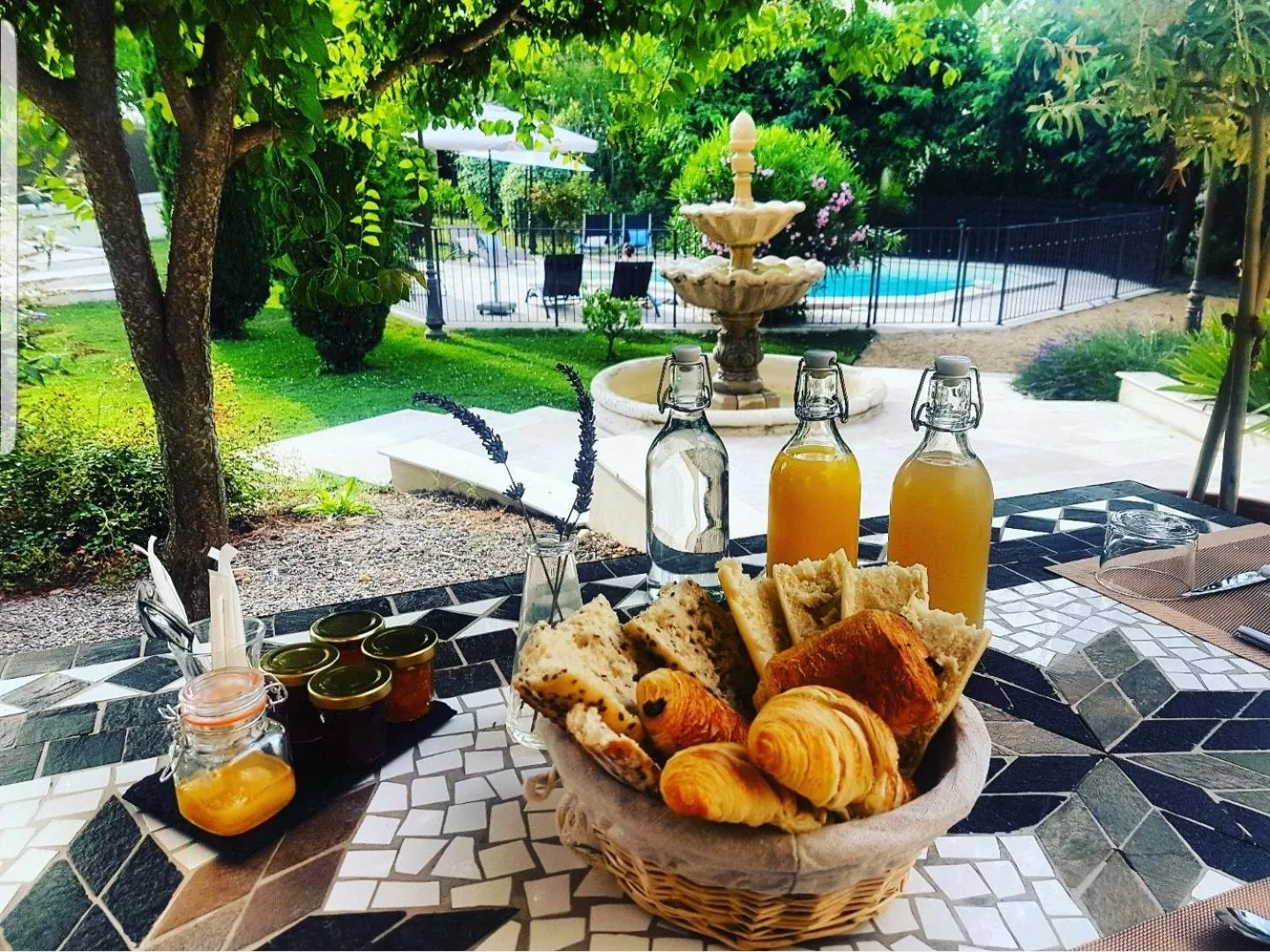 Patio in Villa Agrippa