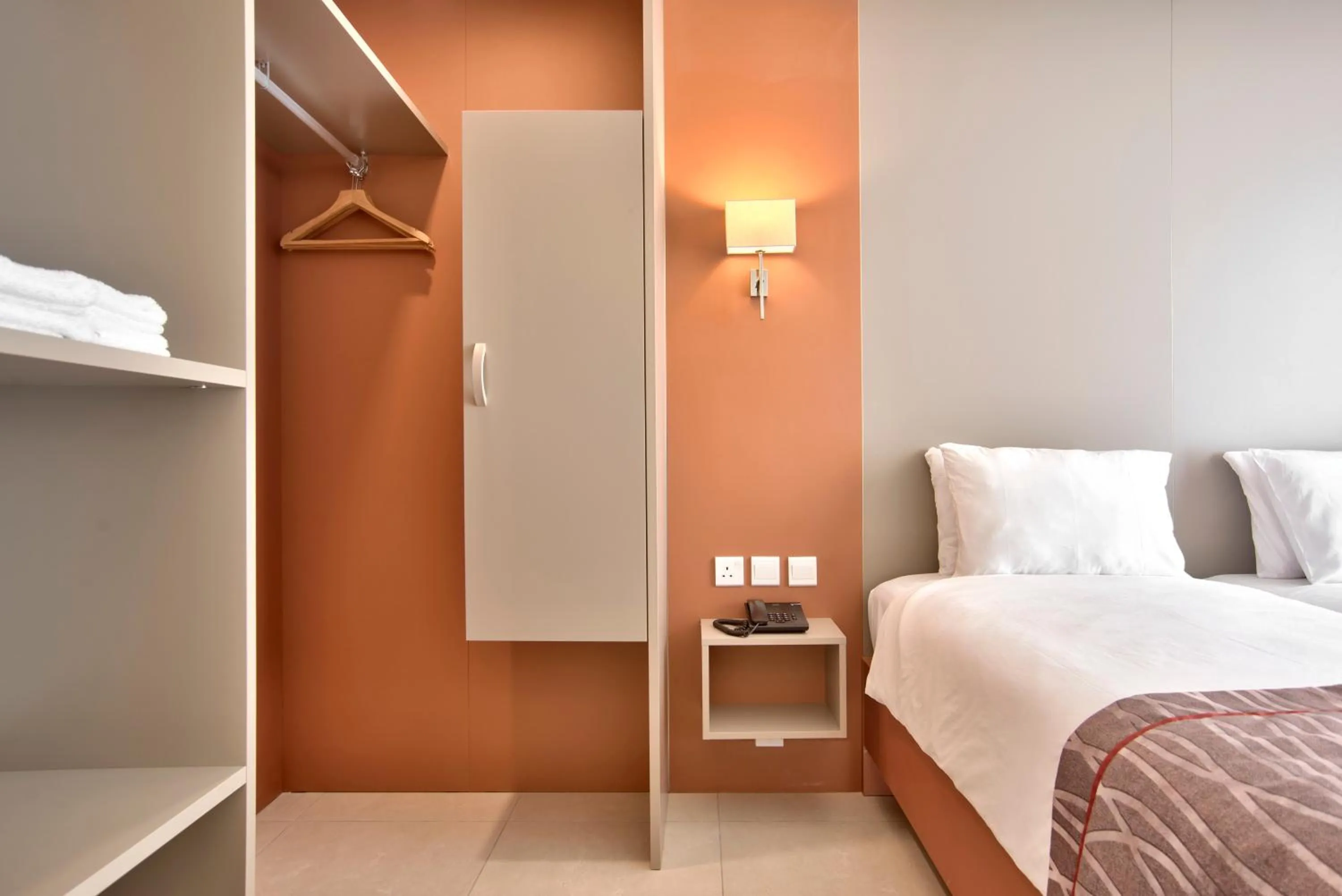 Decorative detail, Bed in Mayflower Hotel Malta