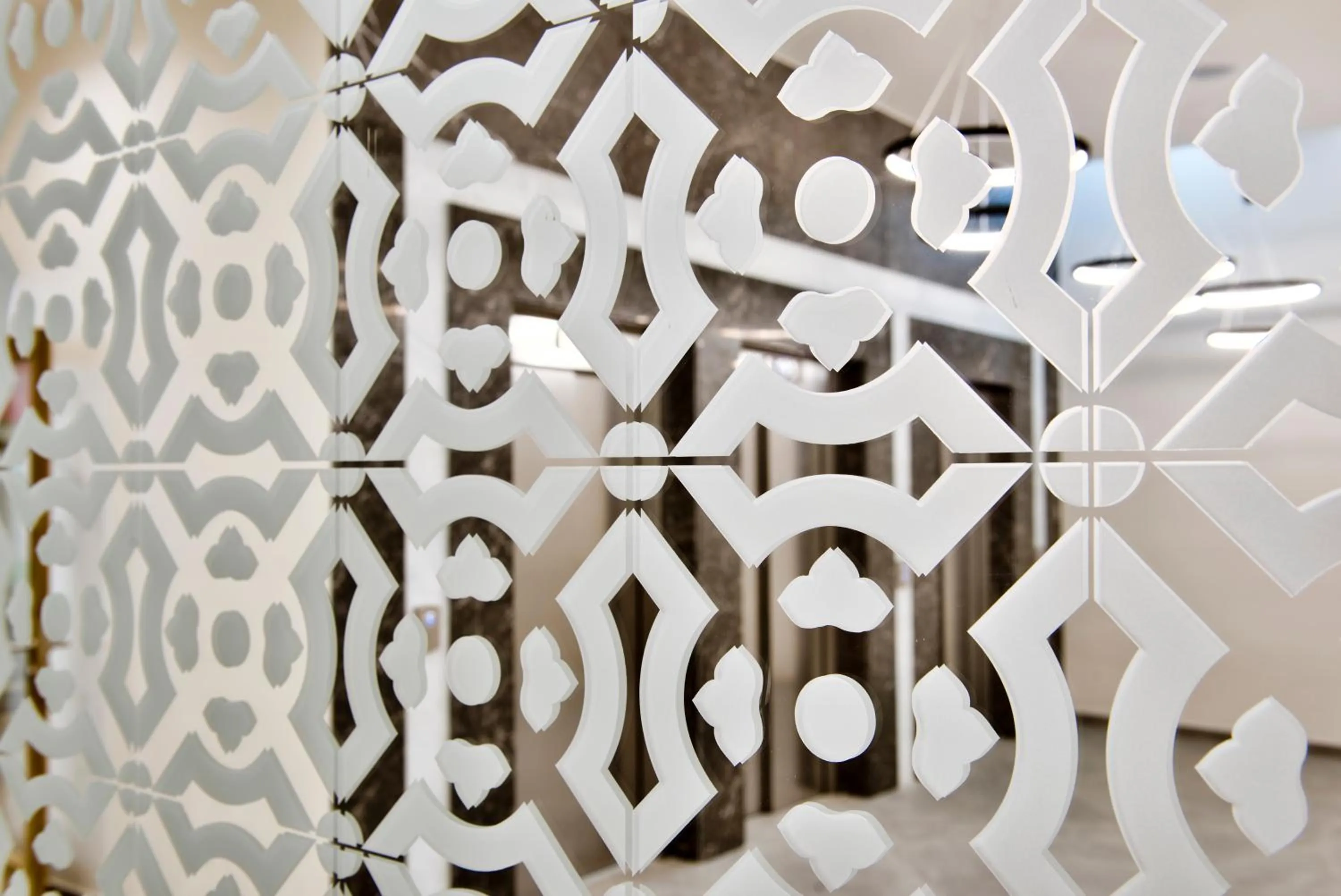 Decorative detail in Mayflower Hotel Malta