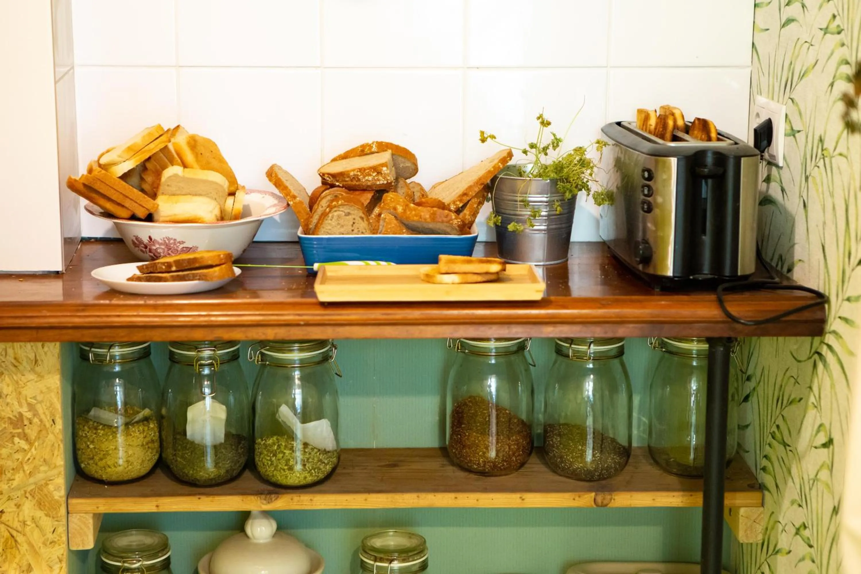 Breakfast in Sishaus Hostel