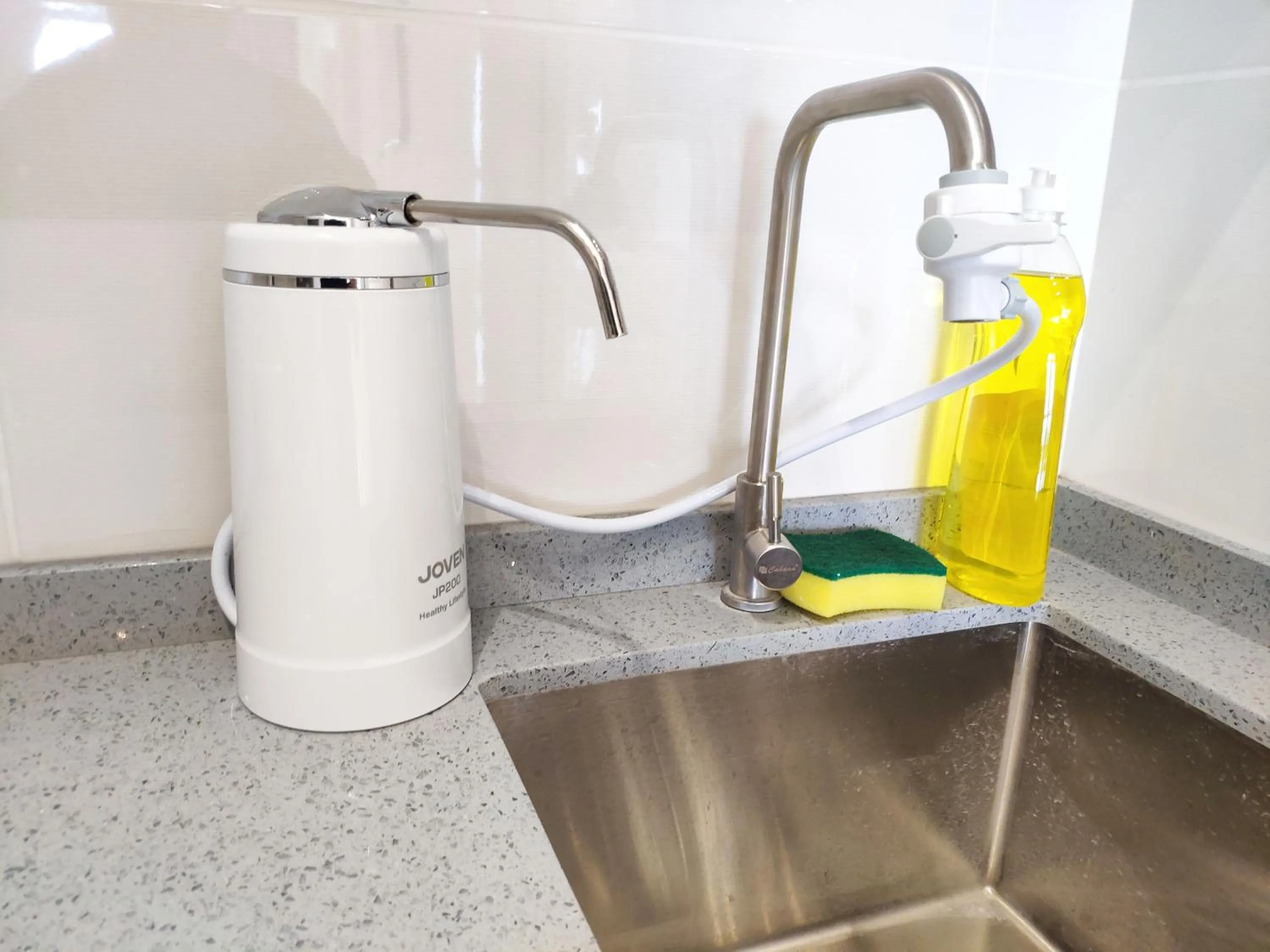 kitchen in Le Pavilion by Salaam Suites, 5 pax, near Setiawalk