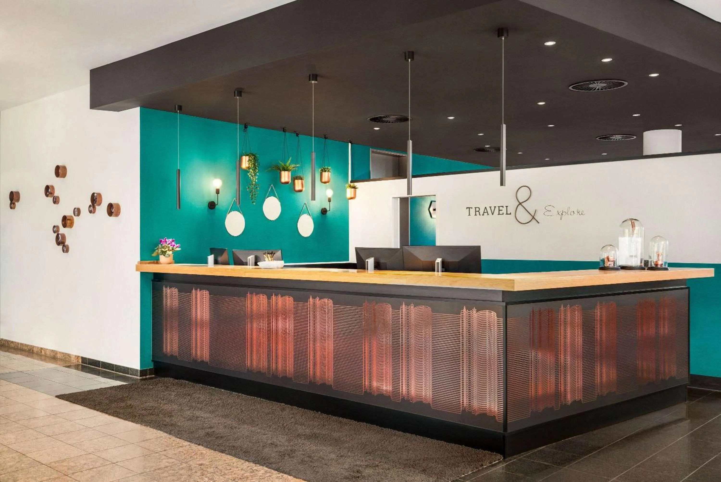 Lobby or reception in Vienna House Easy by Wyndham Wuppertal