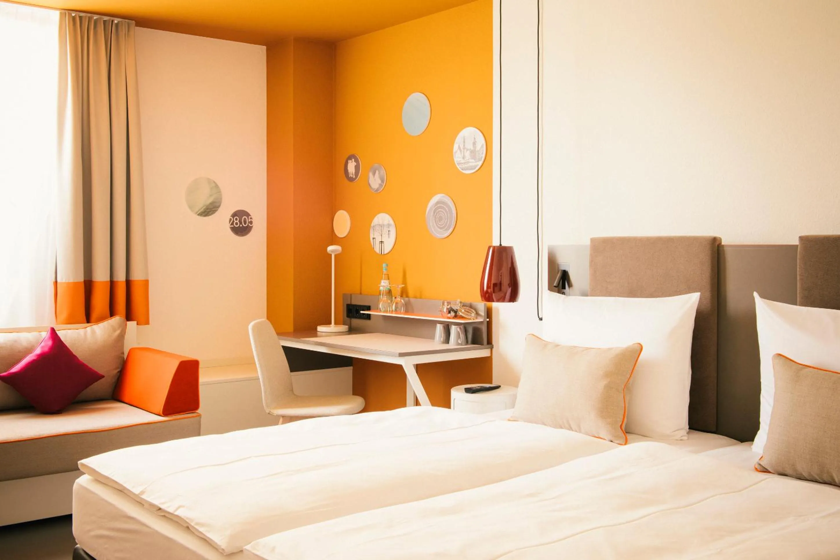 Bedroom, Bed in Vienna House Easy by Wyndham Wuppertal