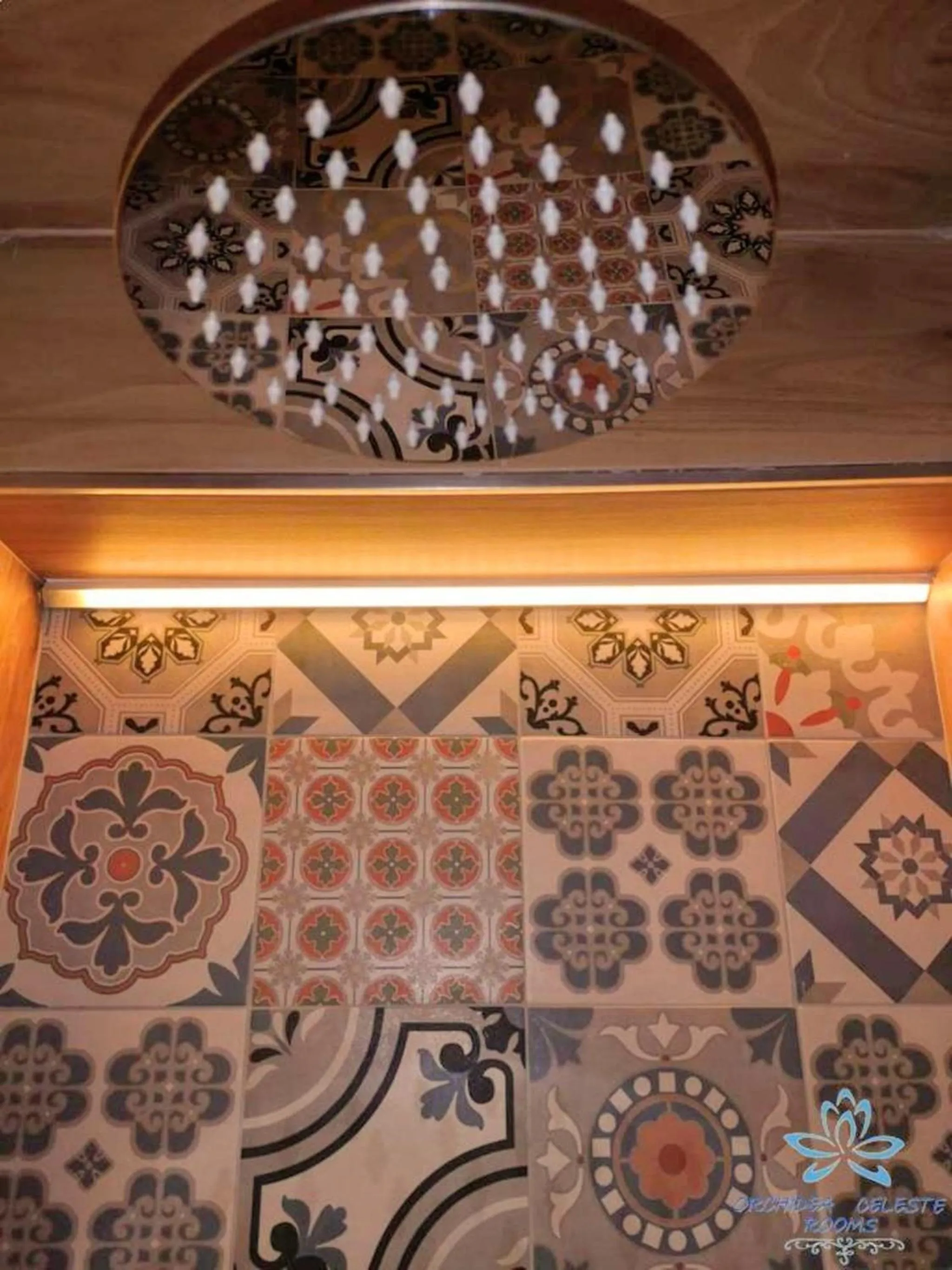 Shower in B&B Orchidea Celeste