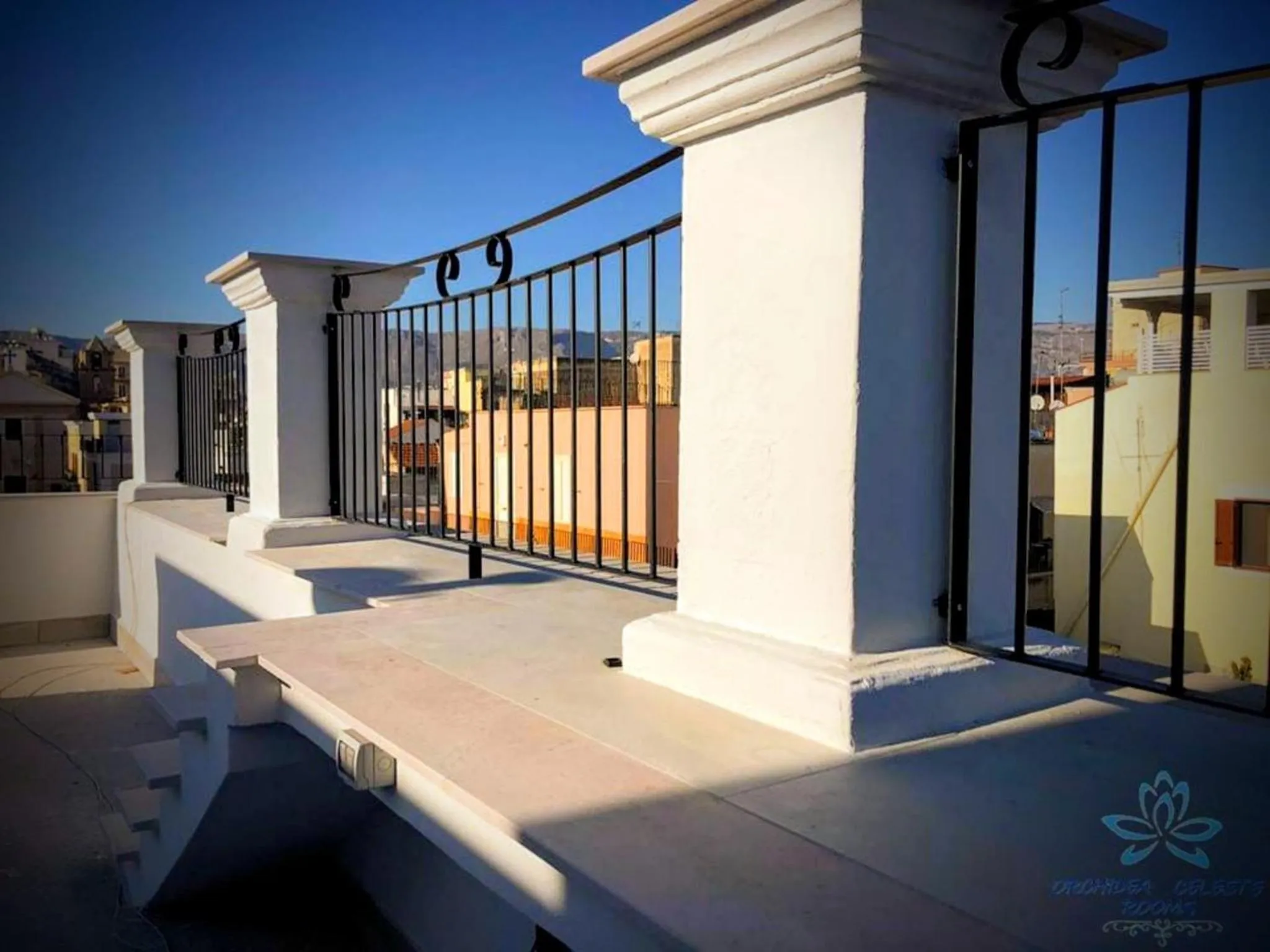 Patio in B&B Orchidea Celeste