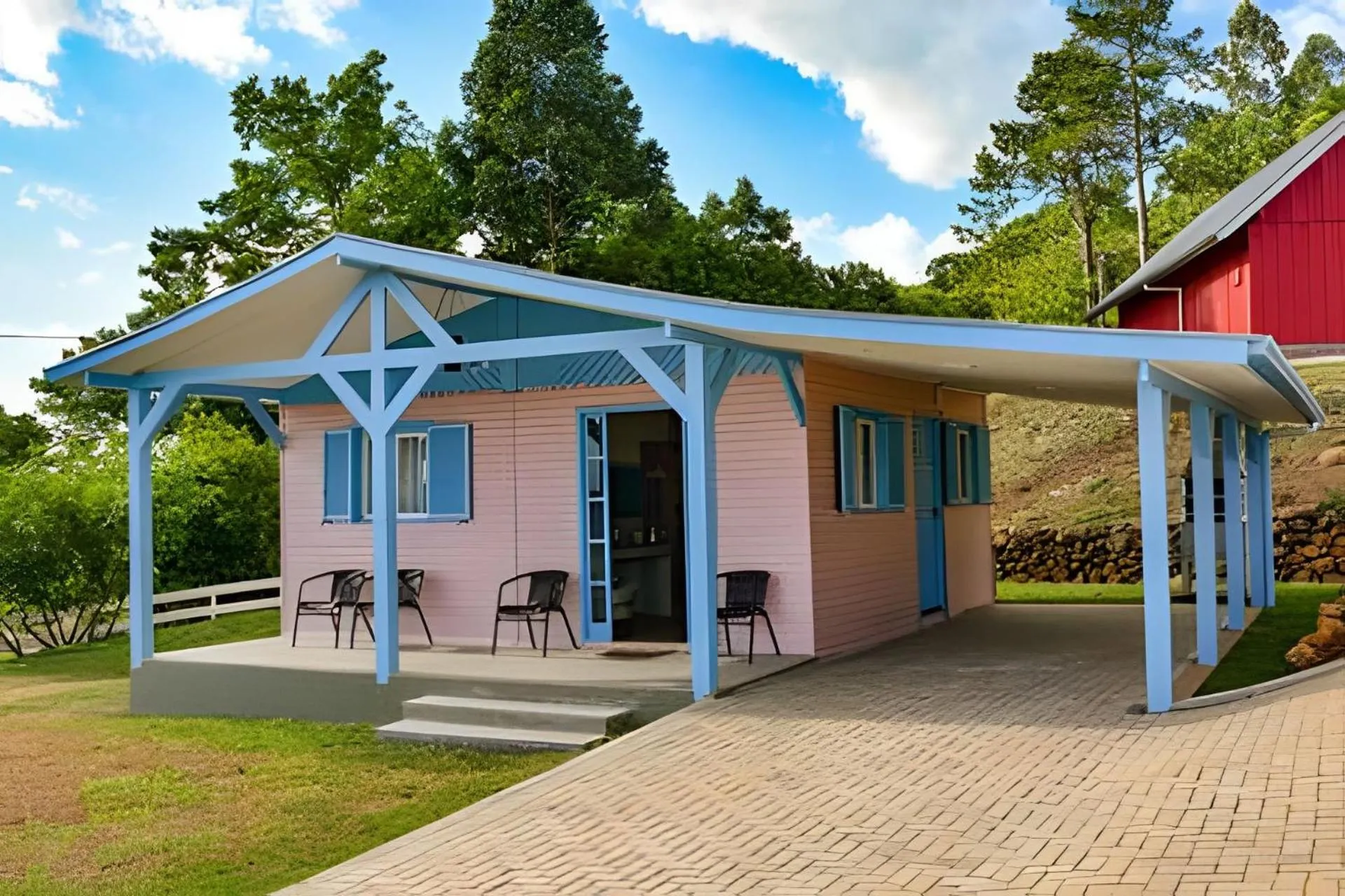 Facade/entrance in Stillo Gramado Linha Bonita