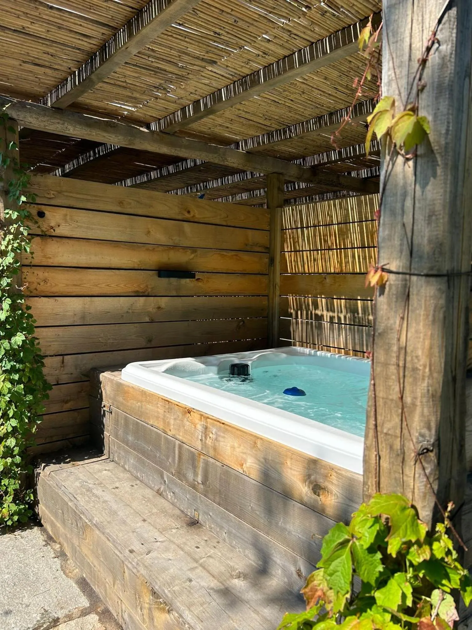 Hot Tub in Villa Sardino