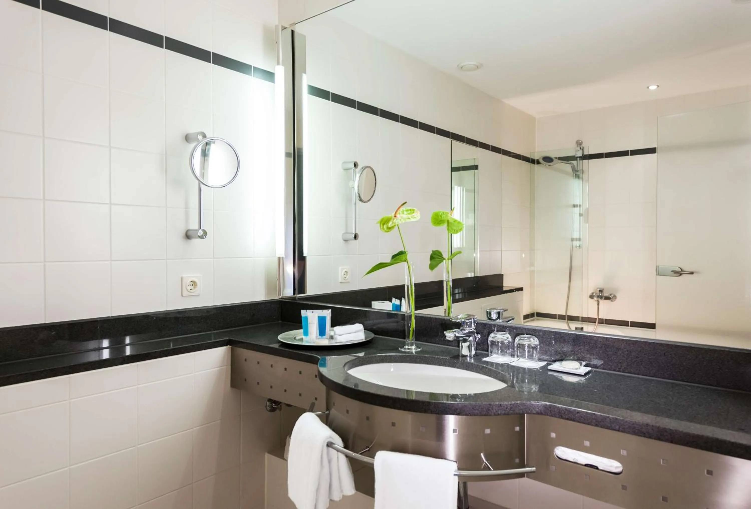 Bathroom in Dorint Pallas Wiesbaden