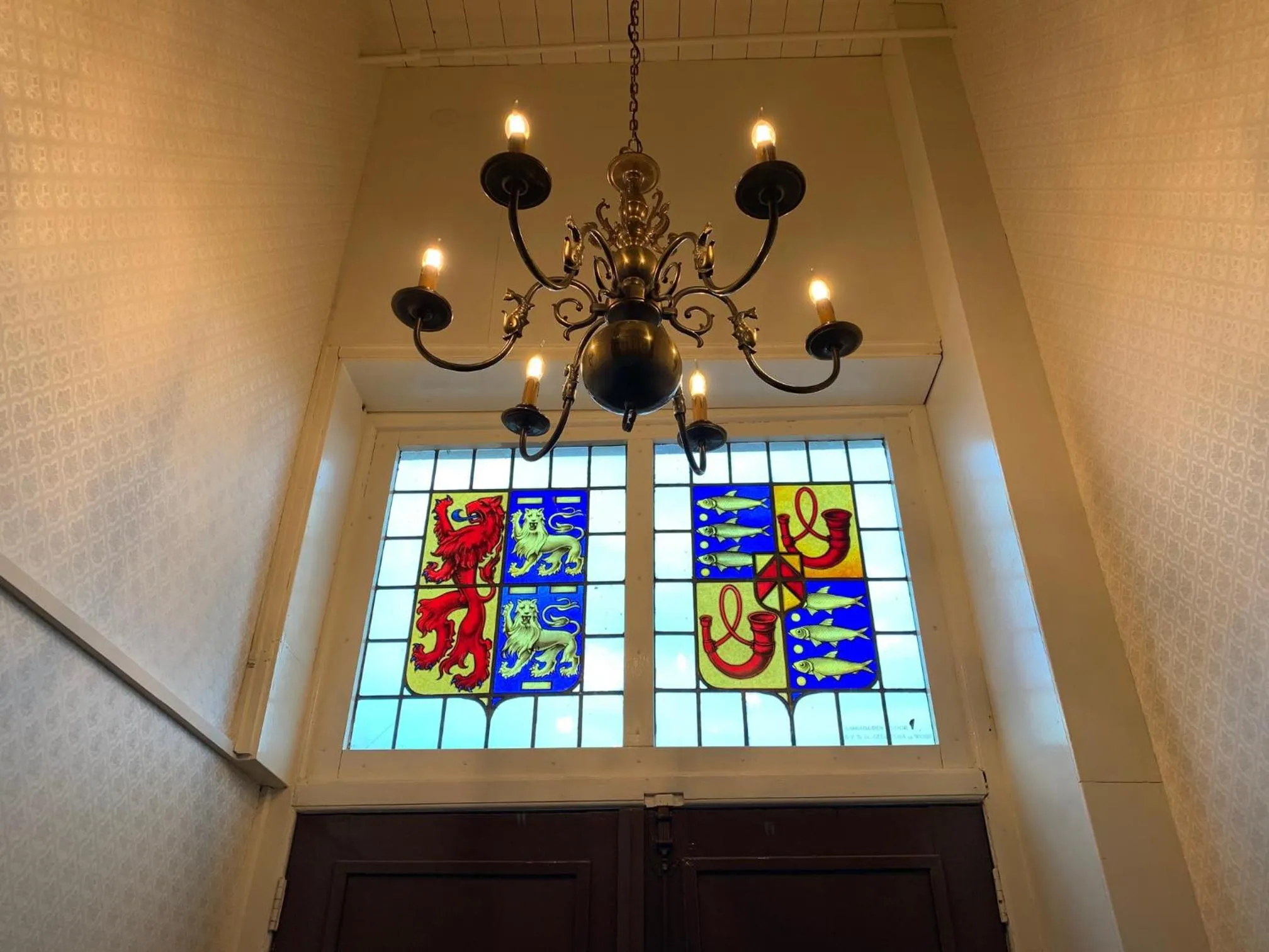 Decorative detail in B&B 't Raethuys