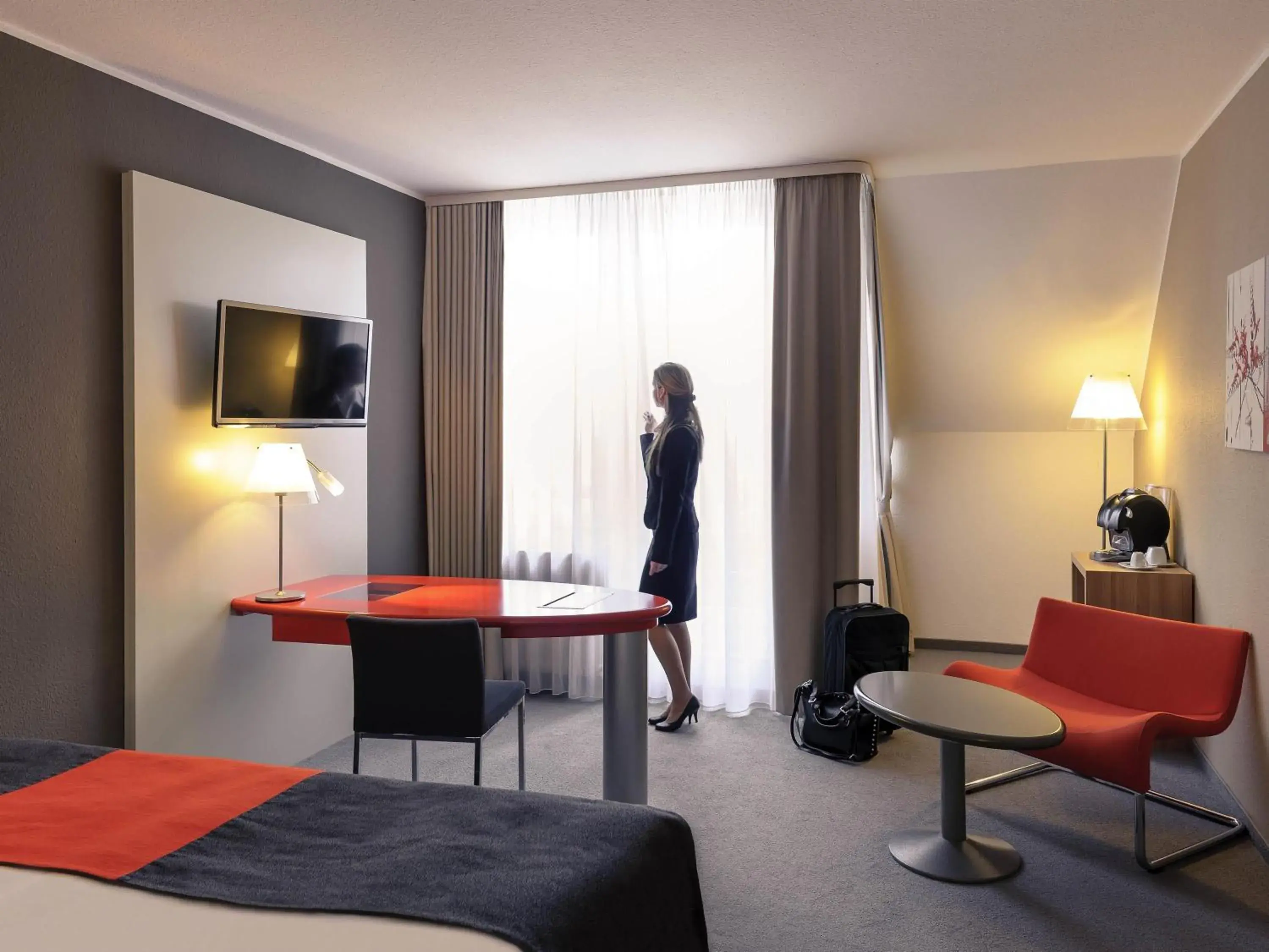 Standard Double Room in Mercure Residenz Frankfurt Messe Standard Double Room in Mercure Residenz Frankfurt Messe