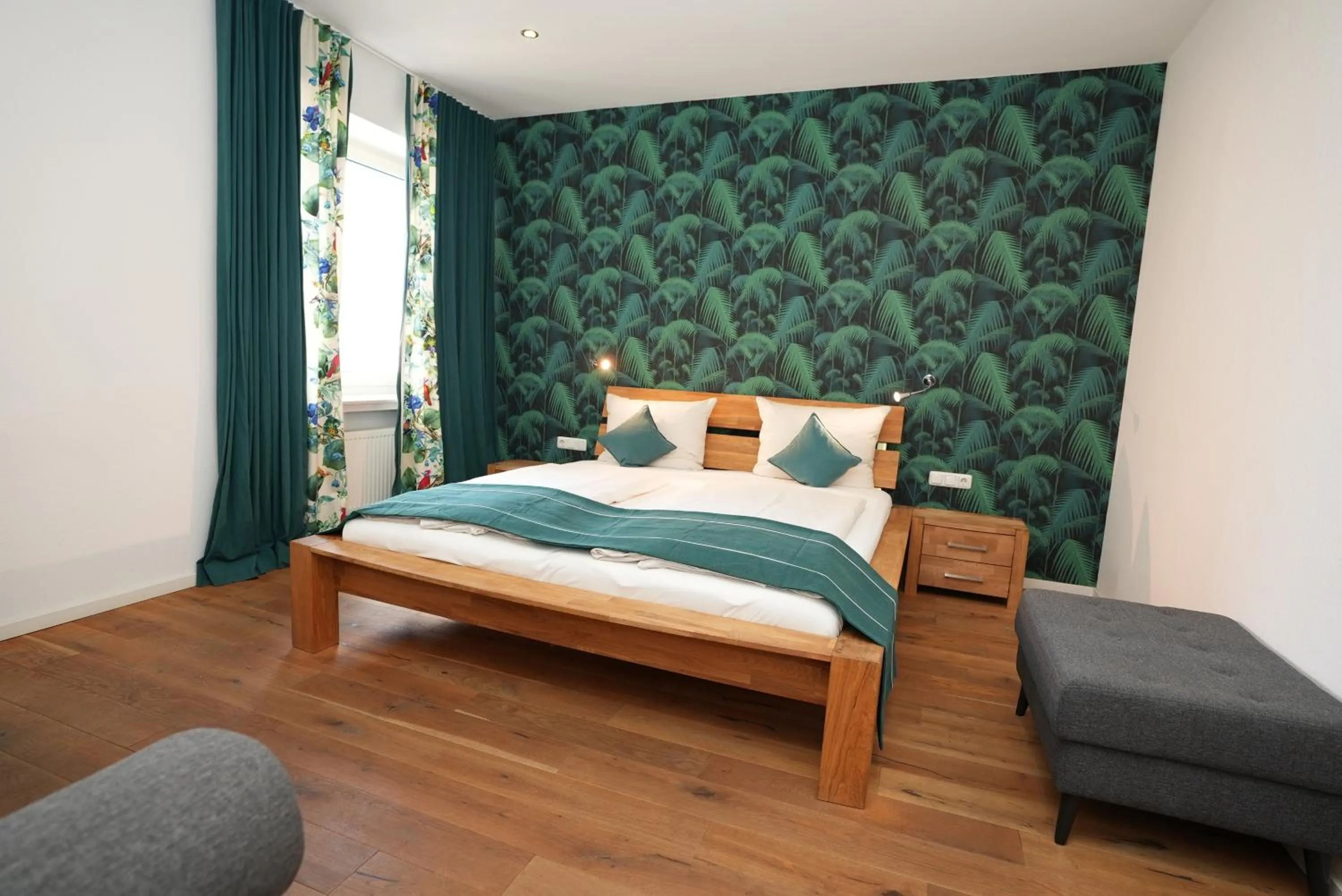 Bed in Hotel Attaché an der Messe