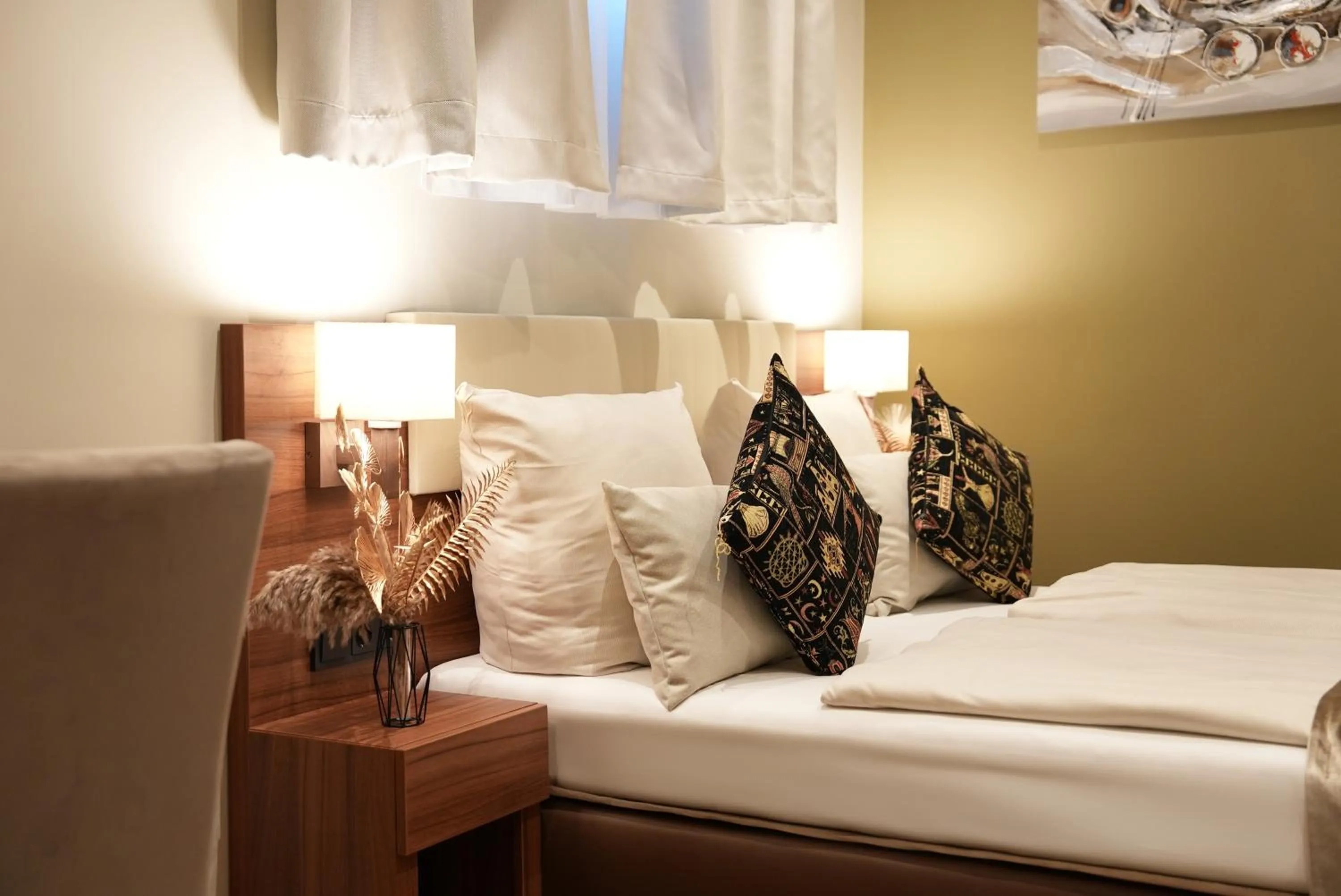 Bedroom, Bed in Hotel Attaché an der Messe