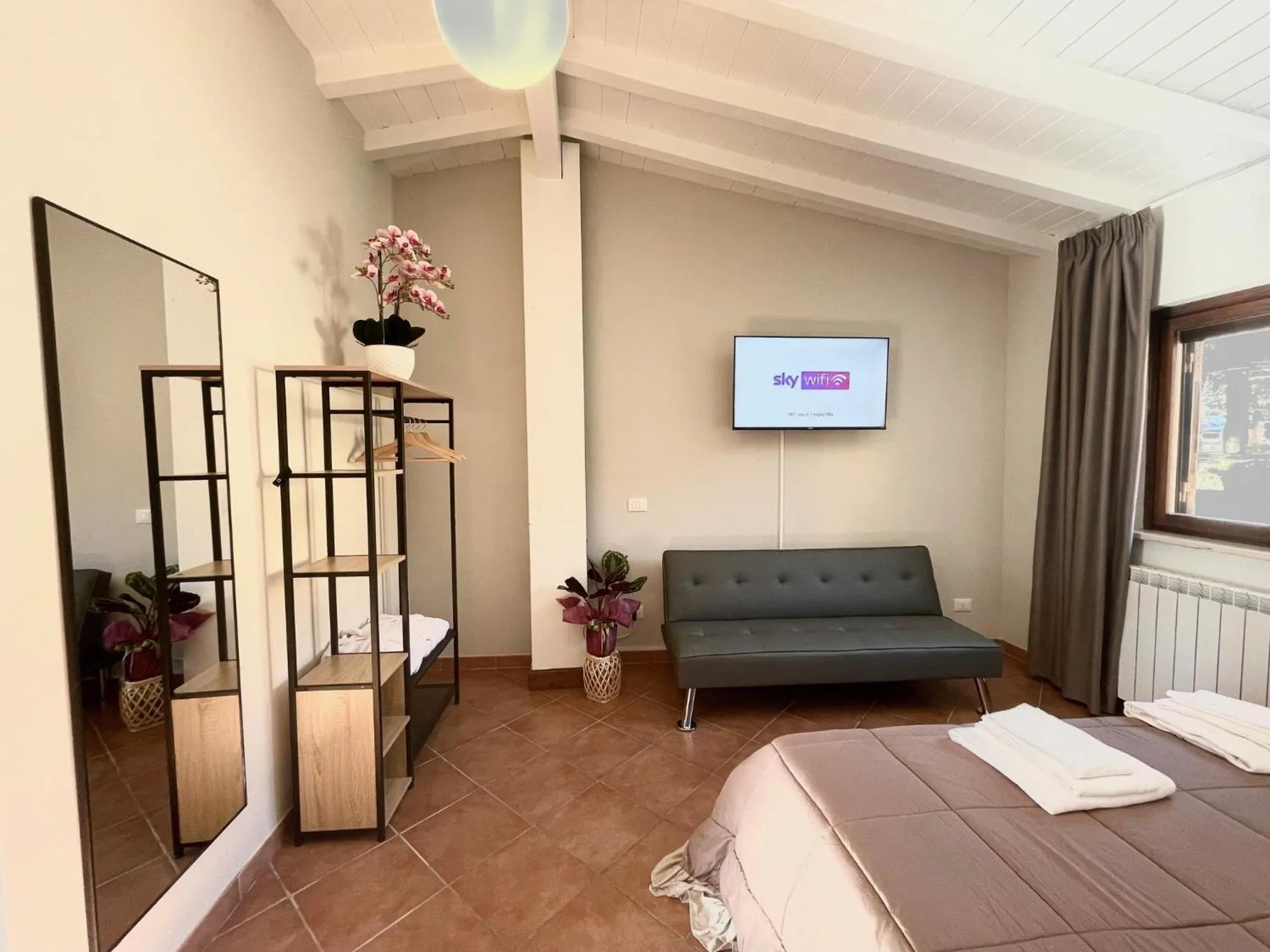 Bed in Aminta Resort