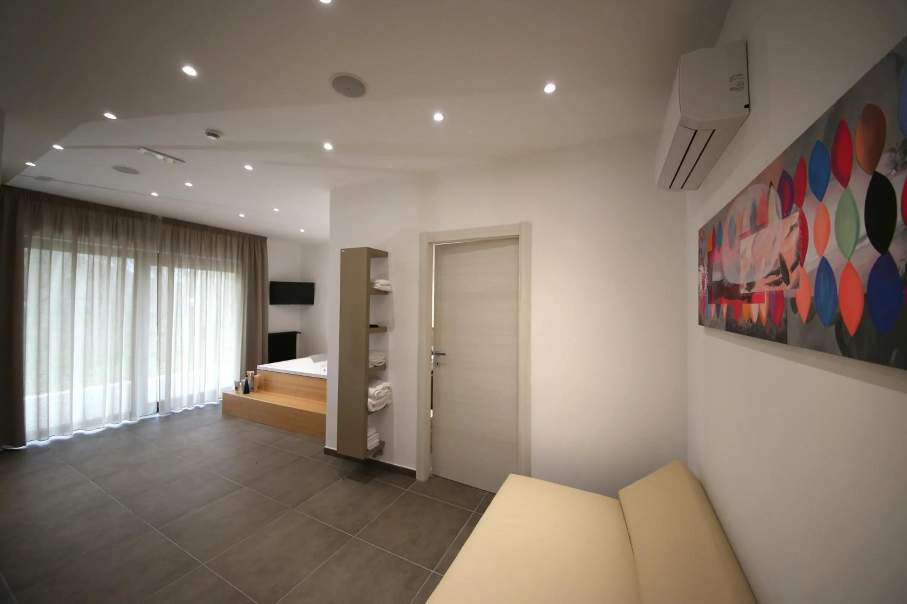 Sauna, Bed in Aminta Resort