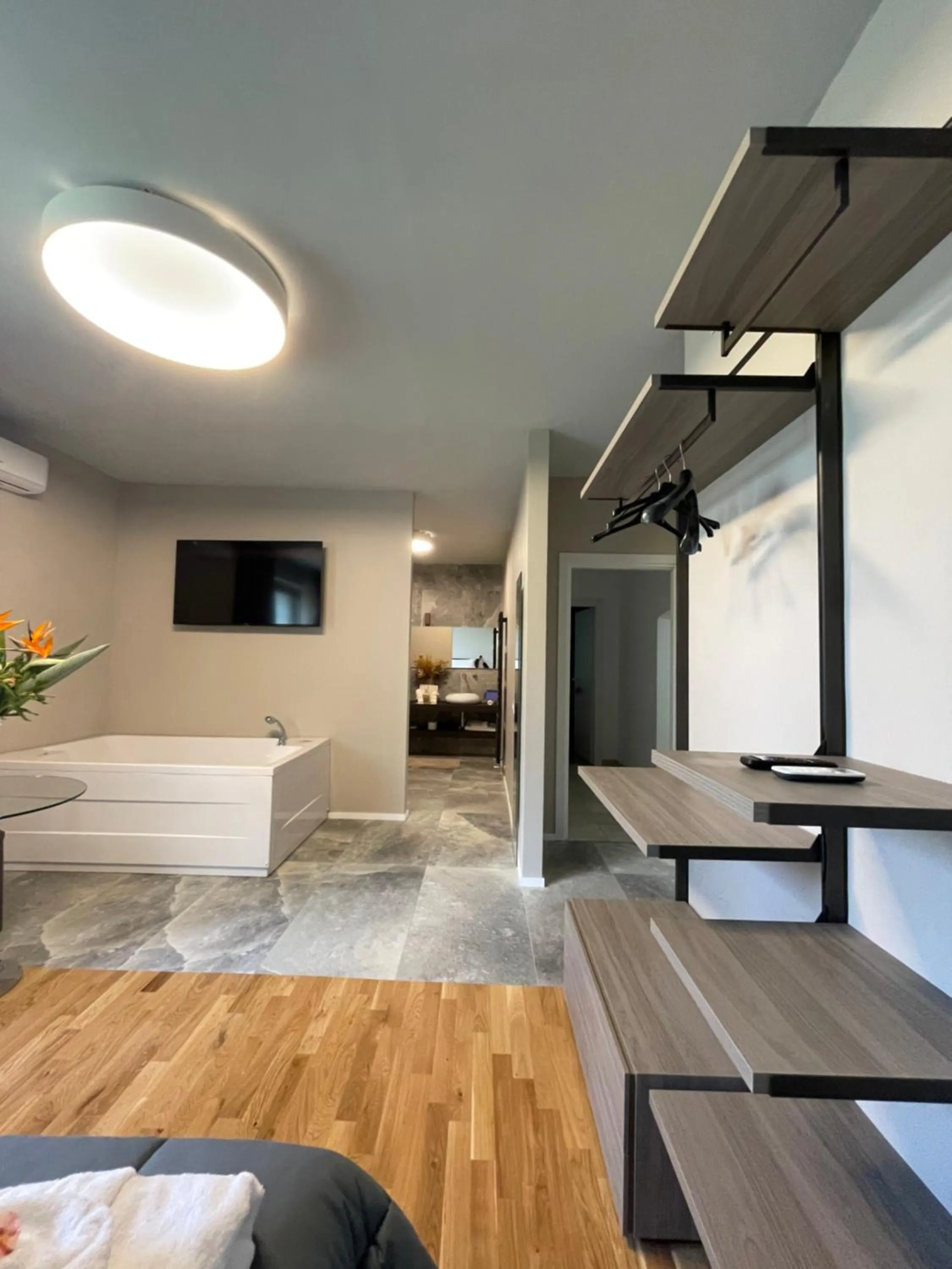 Bed in Aminta Resort