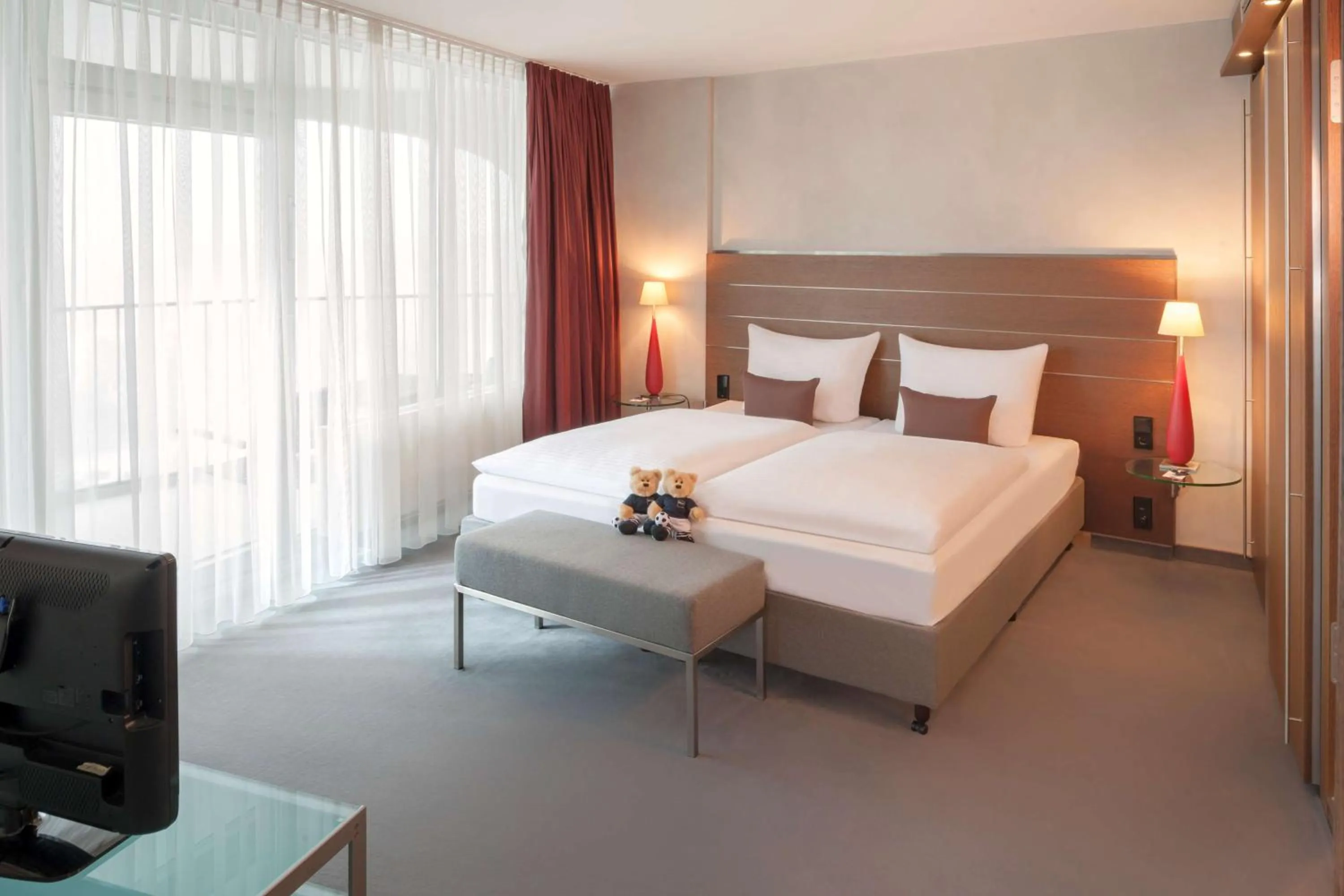 Bedroom, Bed in Dorint An der Kongresshalle Augsburg