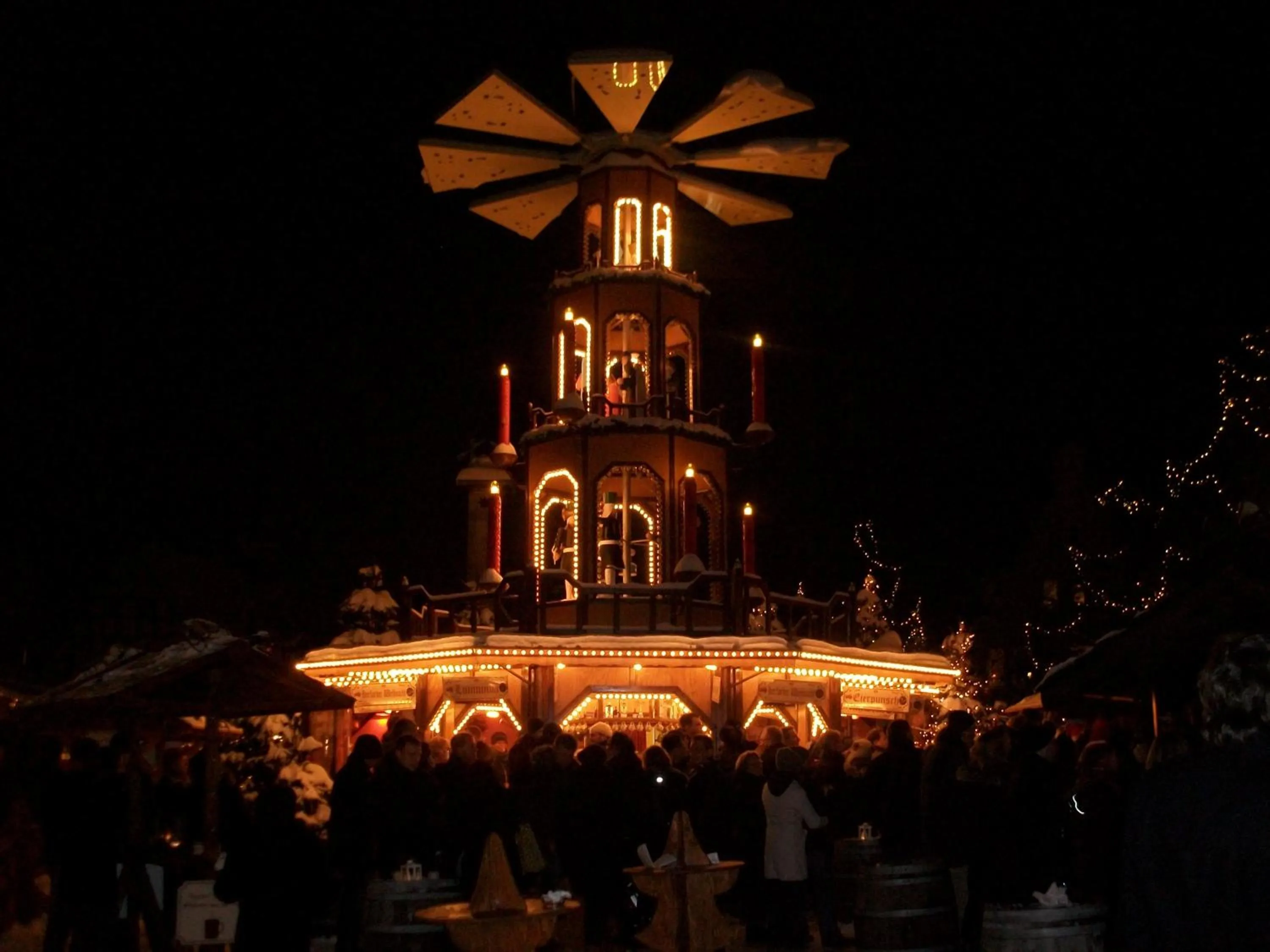 Evening entertainment in Kurvilla Fürstin Pauline