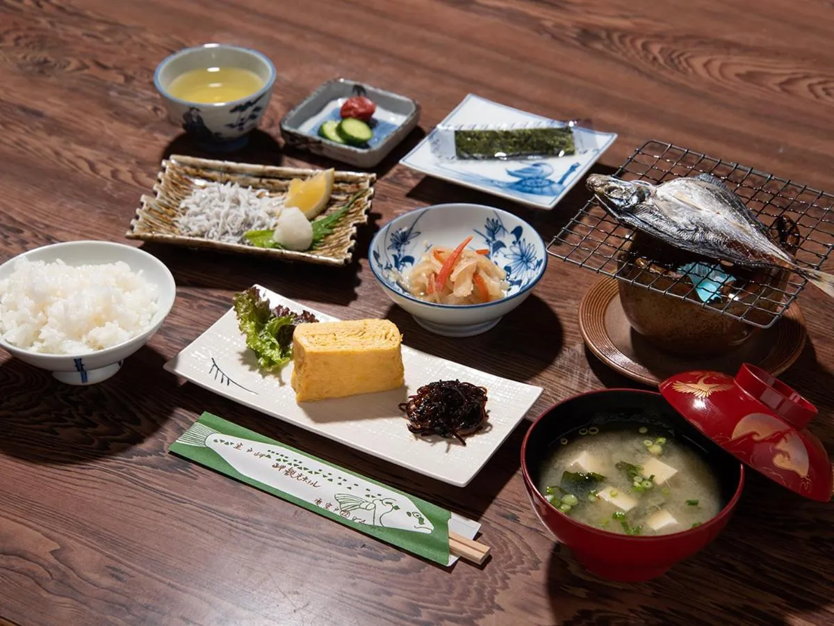 Breakfast in Misaki Kanko Hotel