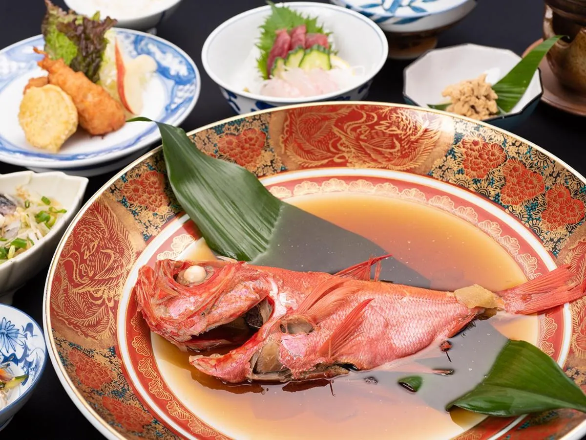 Dinner in Misaki Kanko Hotel