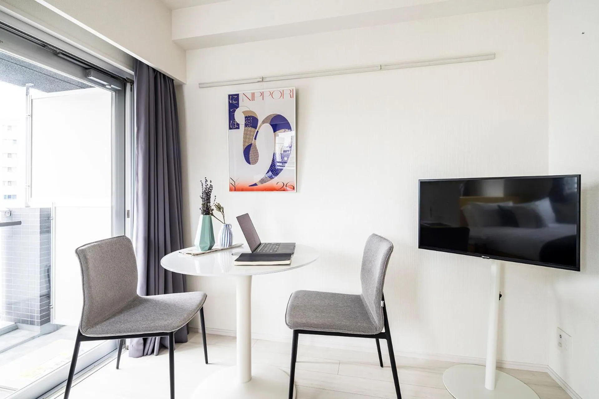 Seating area in Section L Ginza East