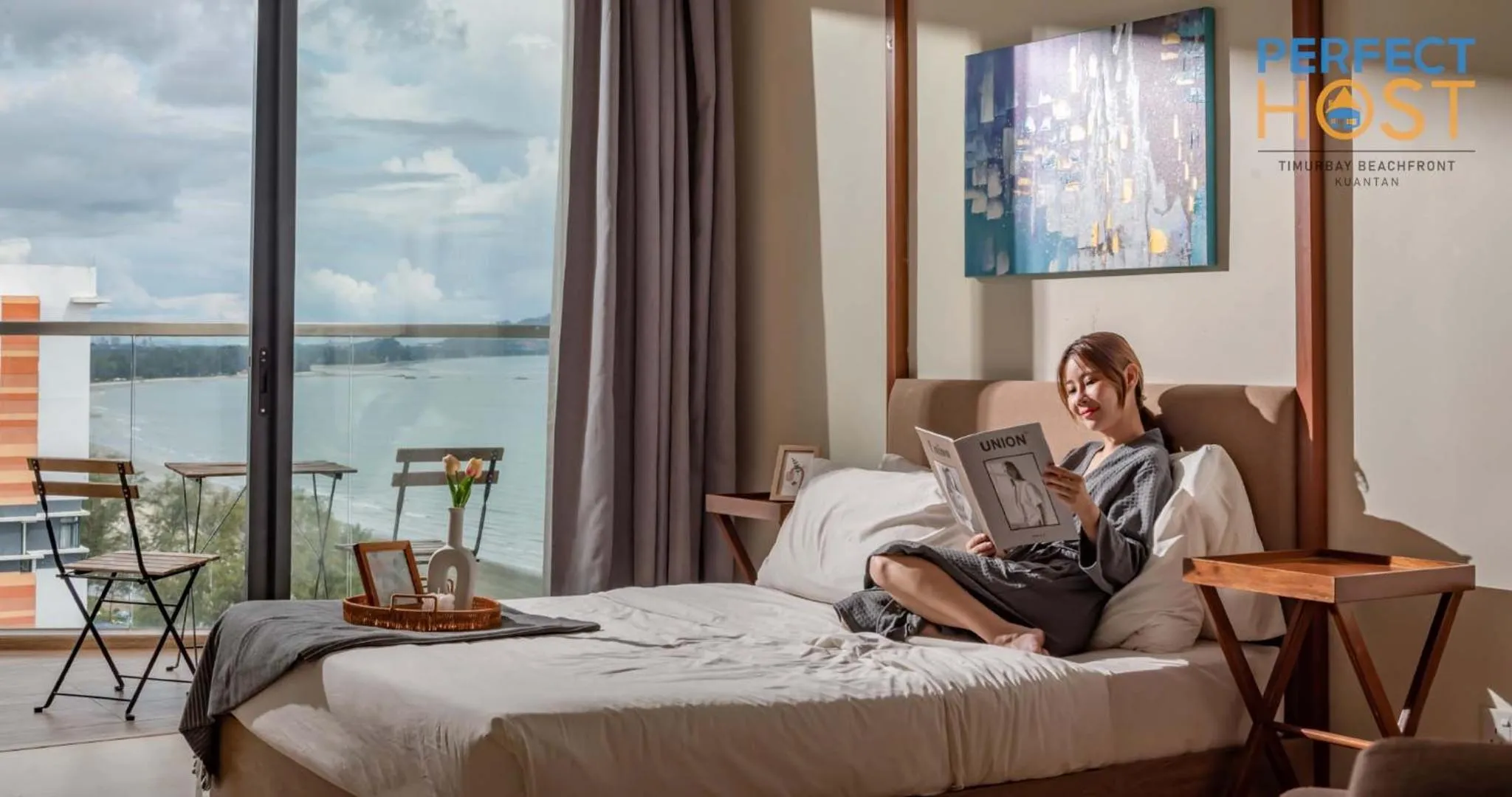 Bed in Timurbay Beachfront by Perfect Host