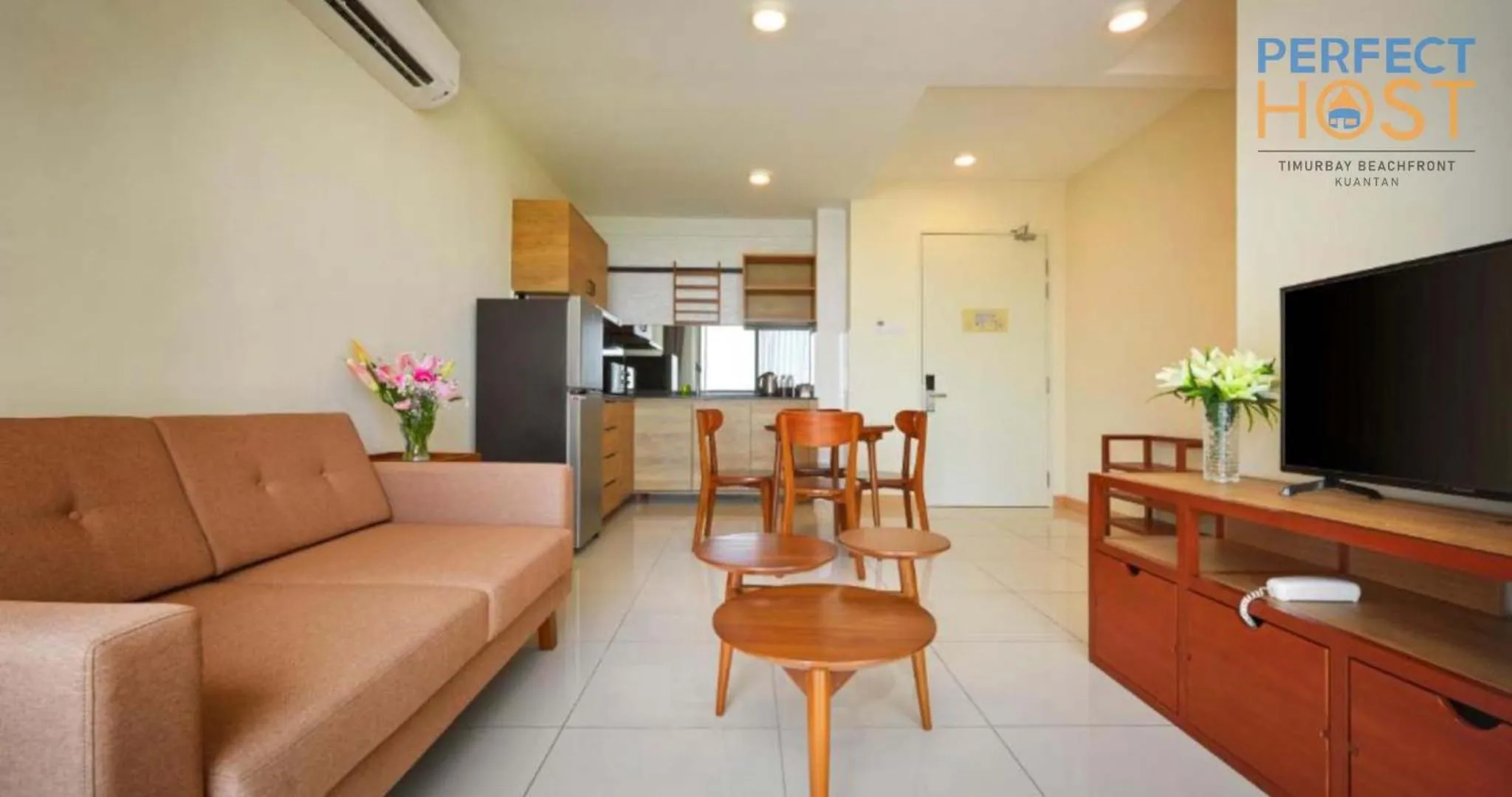 TV and multimedia in Timurbay Beachfront by Perfect Host