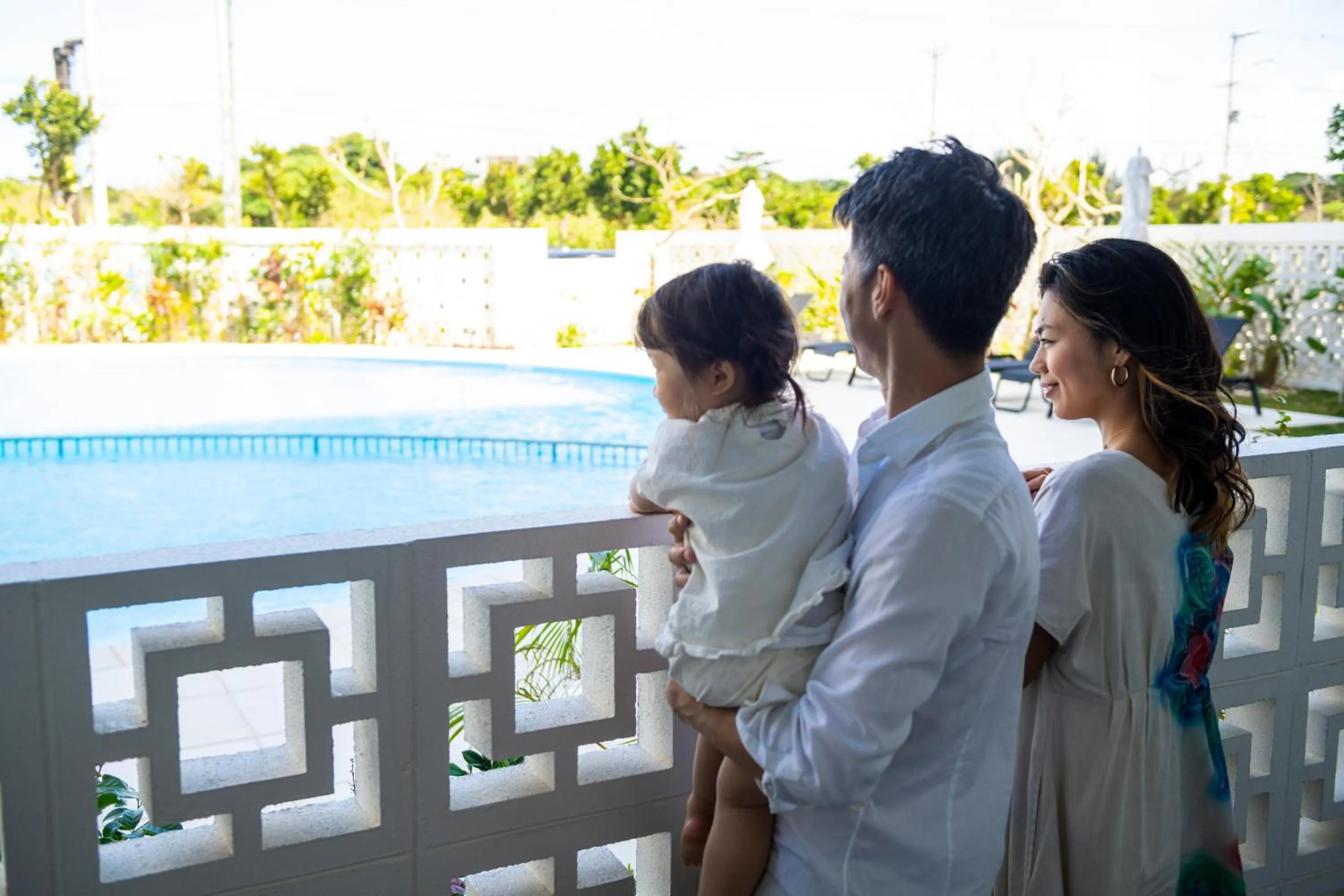 Pool view in Hotel Torifito Miyakojima Resort