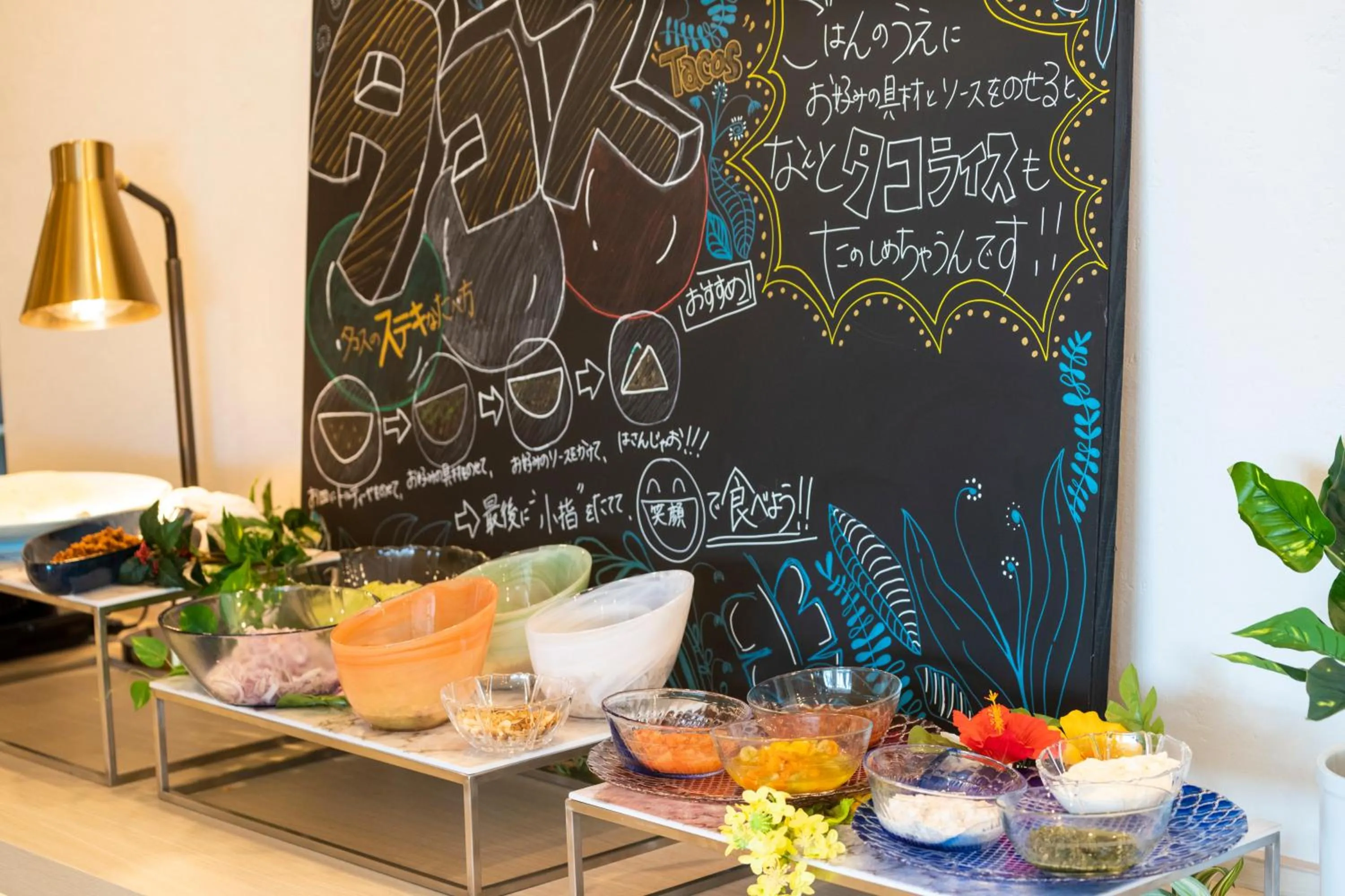 Breakfast in Hotel Torifito Miyakojima Resort