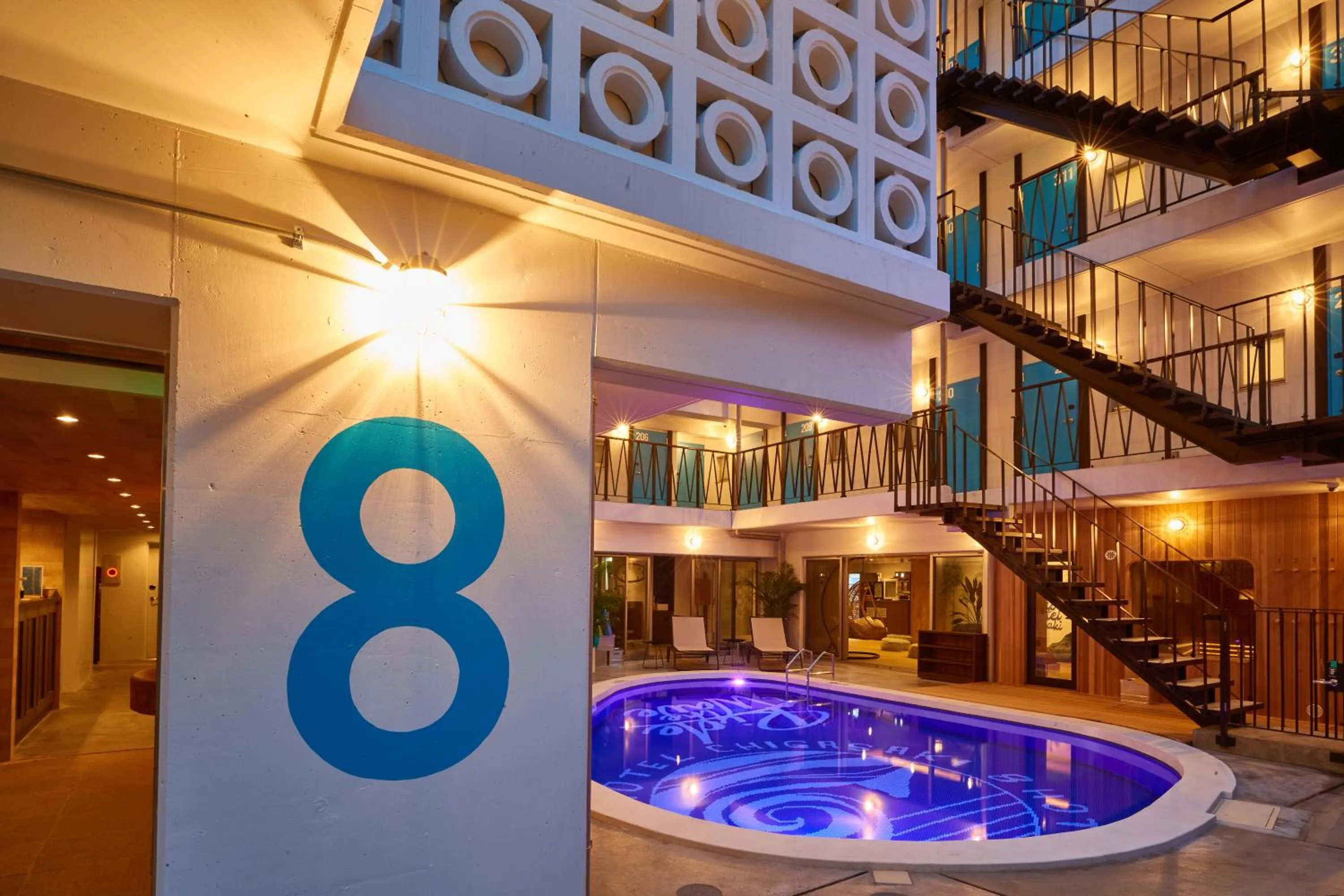 Logo/Certificate/Sign in 8HOTEL Chigasaki